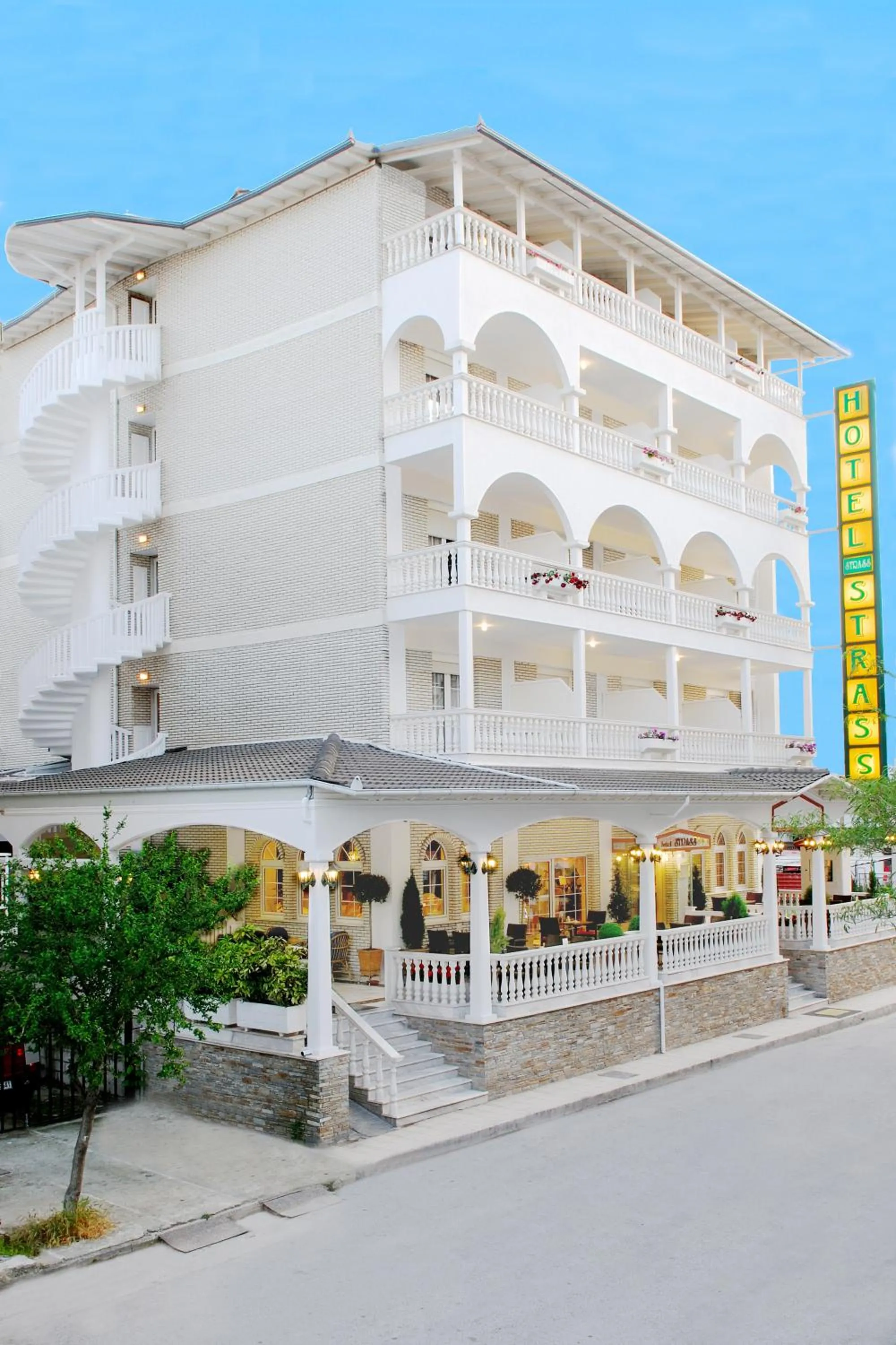 Property building in Hotel Strass