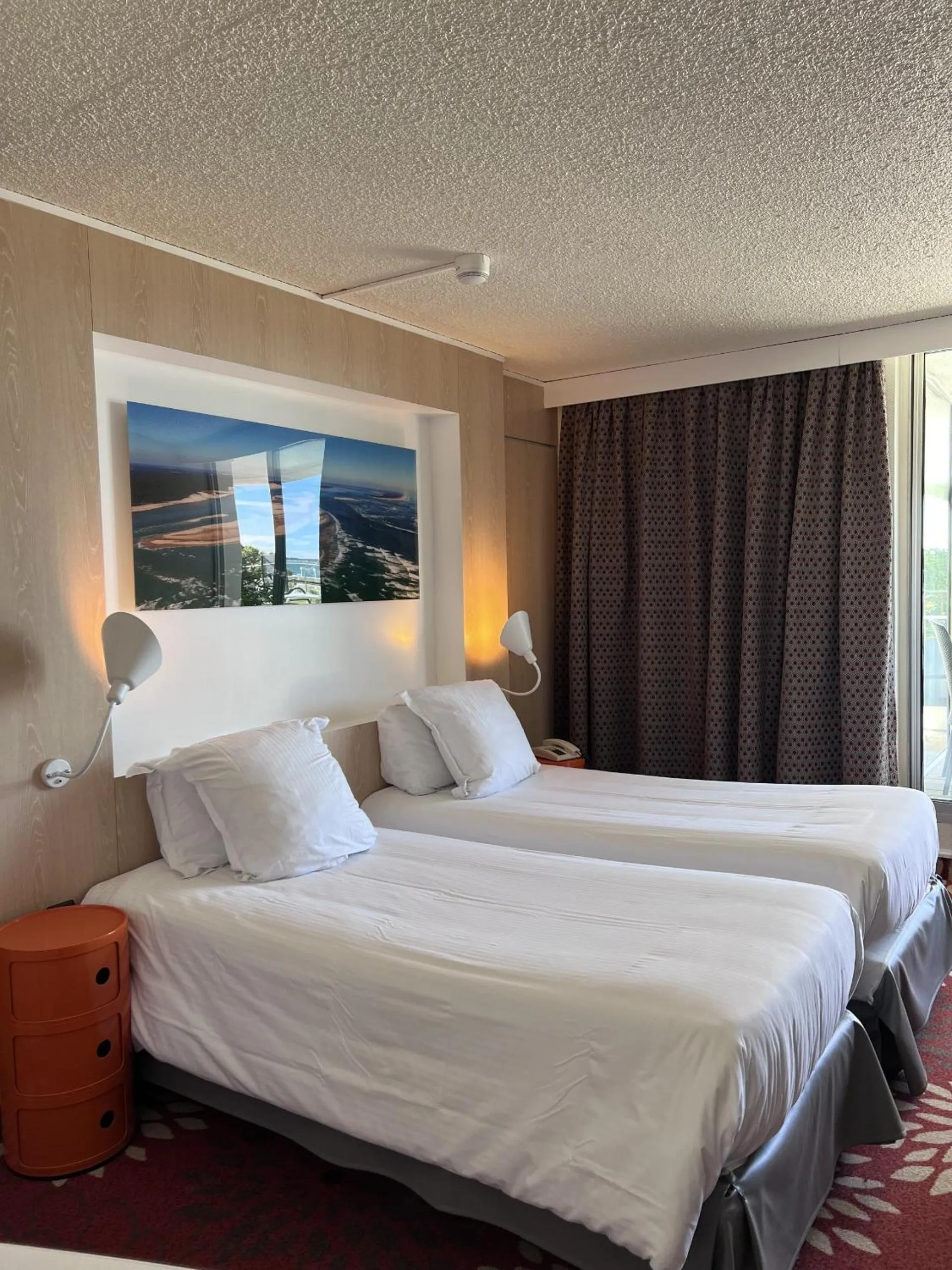 Sea view, Bed in Hôtel Point France