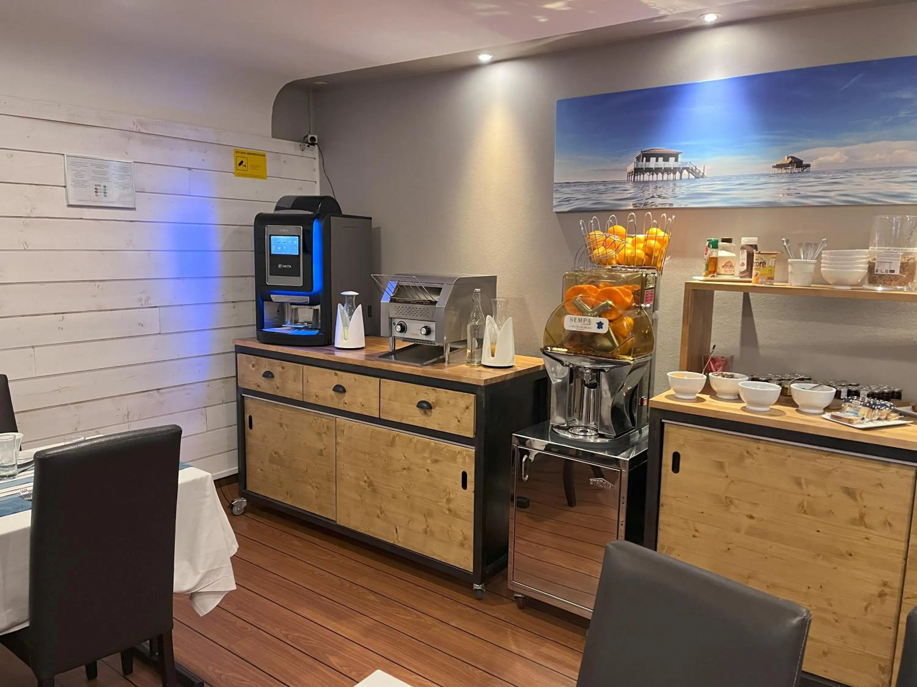 Food and drinks in Hôtel Point France