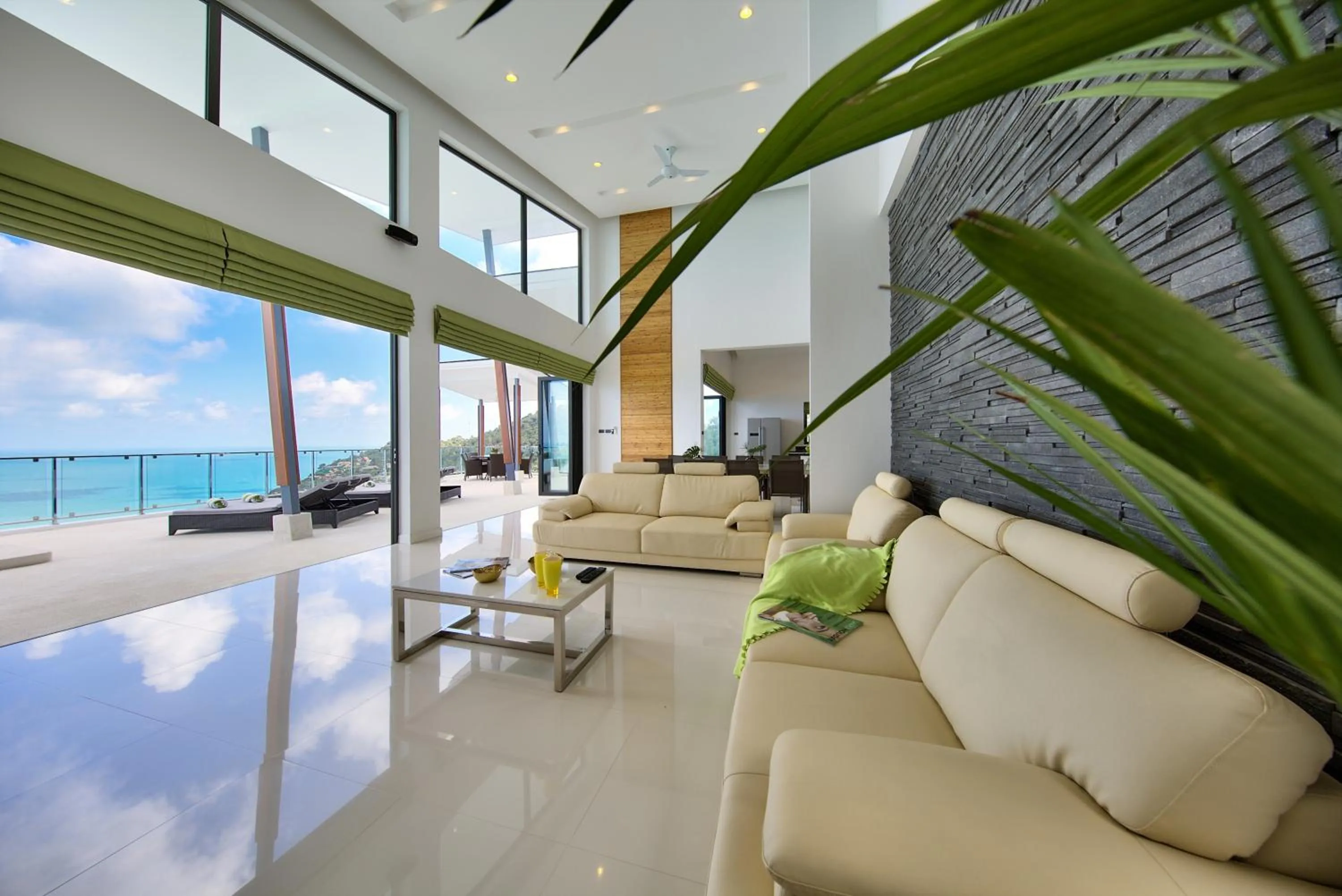 Living room in Chaweng Peak Villas - Award Winning Luxury Two Villas