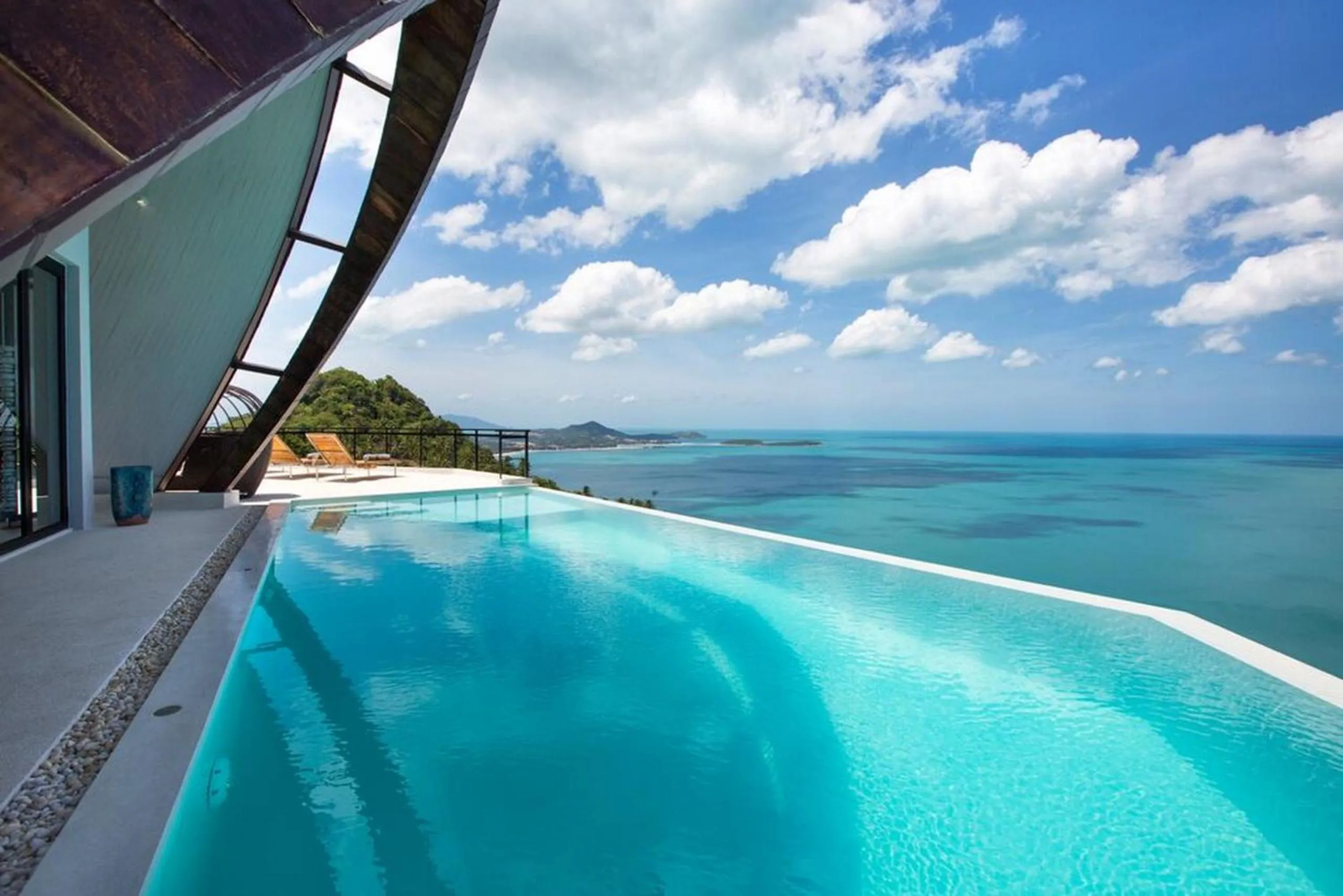 Sea view in Chaweng Peak Villas - Award Winning Luxury Two Villas