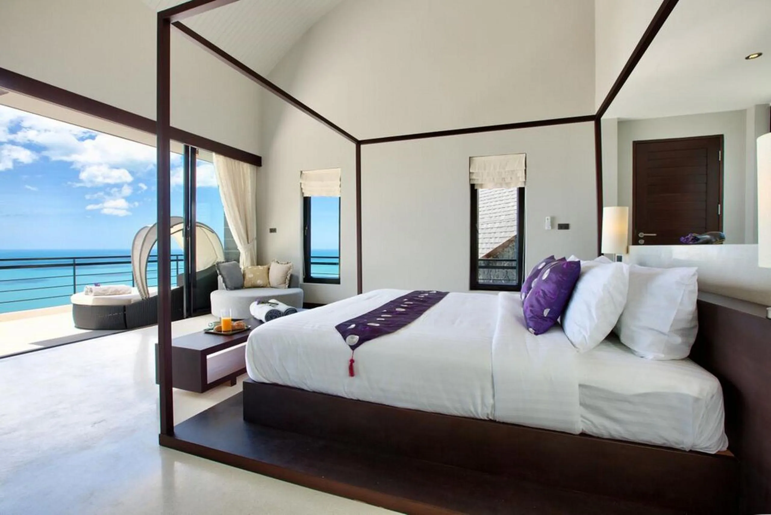 Bedroom, Bed in Chaweng Peak Villas - Award Winning Luxury Two Villas