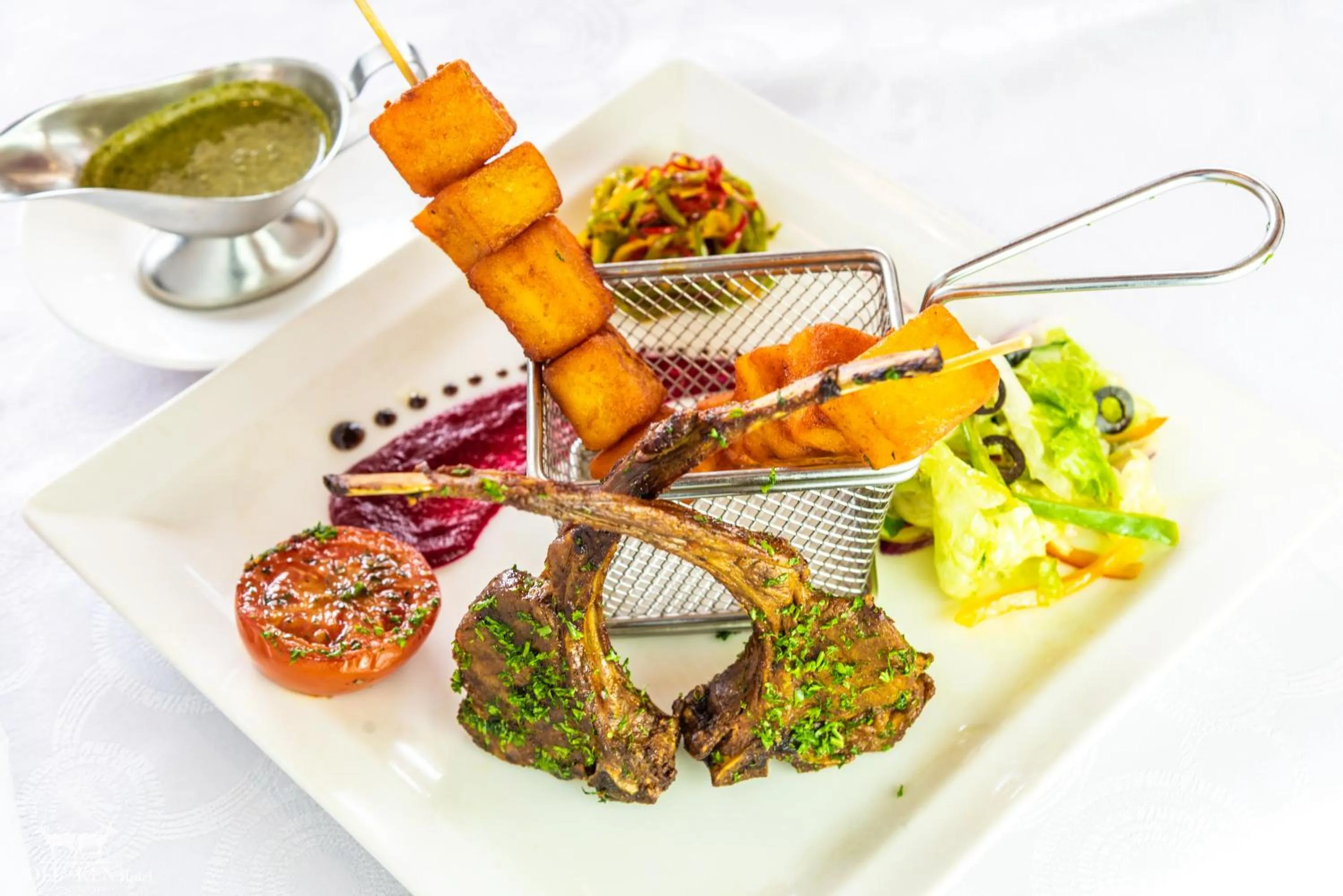 Food close-up in The Ole-Ken Hotel