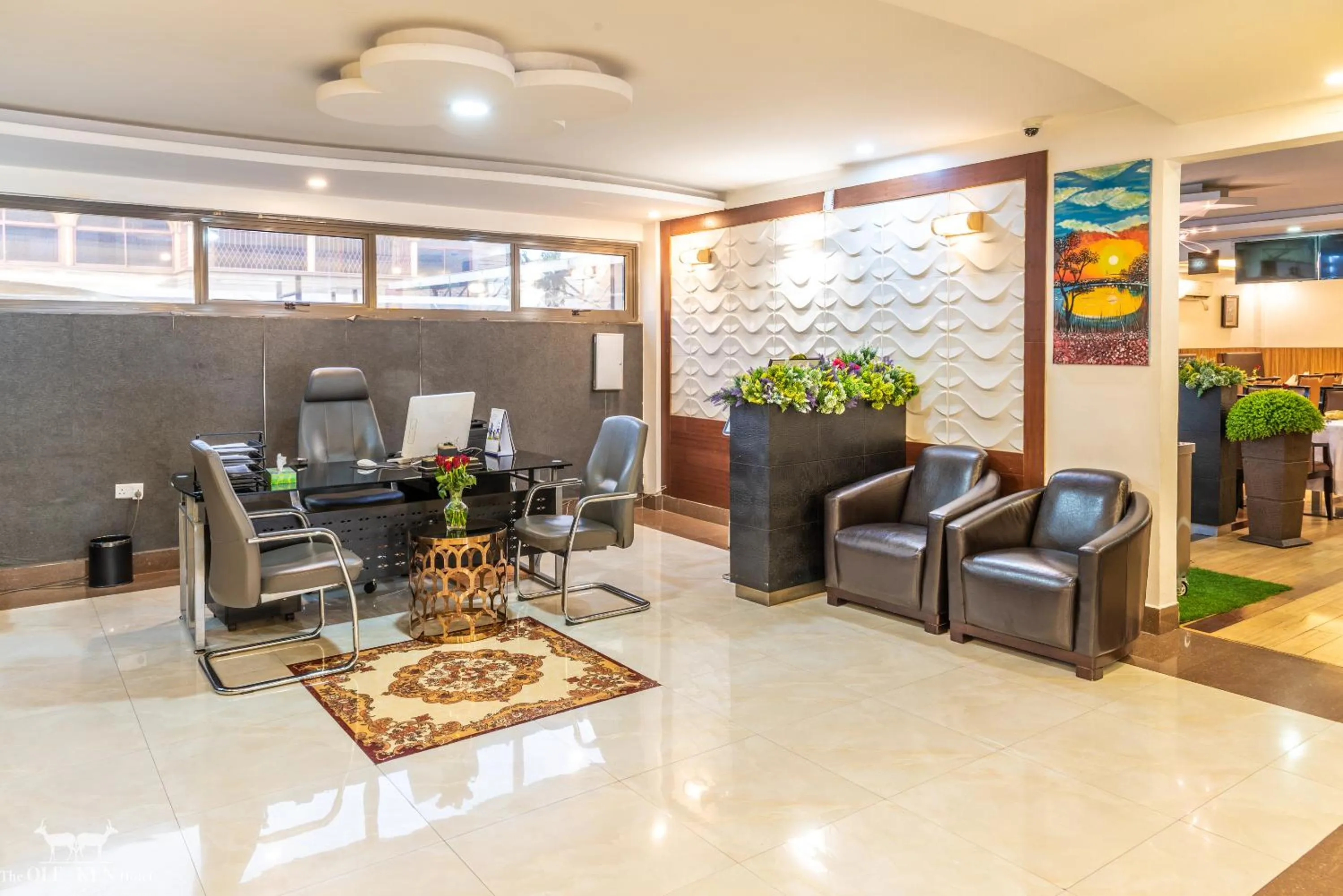 Lobby or reception in The Ole-Ken Hotel