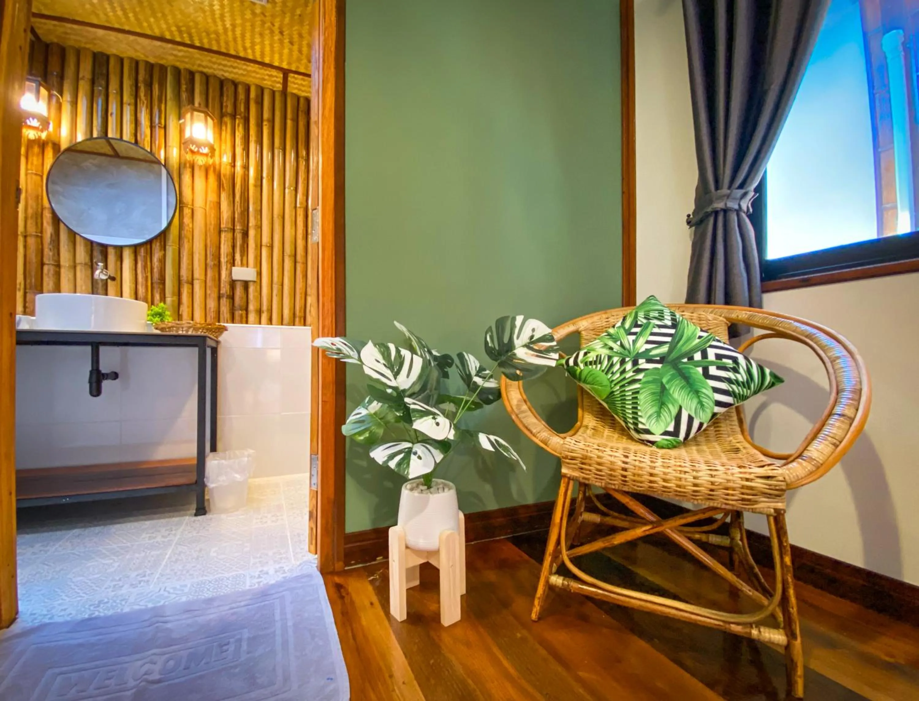 Bathroom in Rapala Rock Wood Resort- SHA Plus