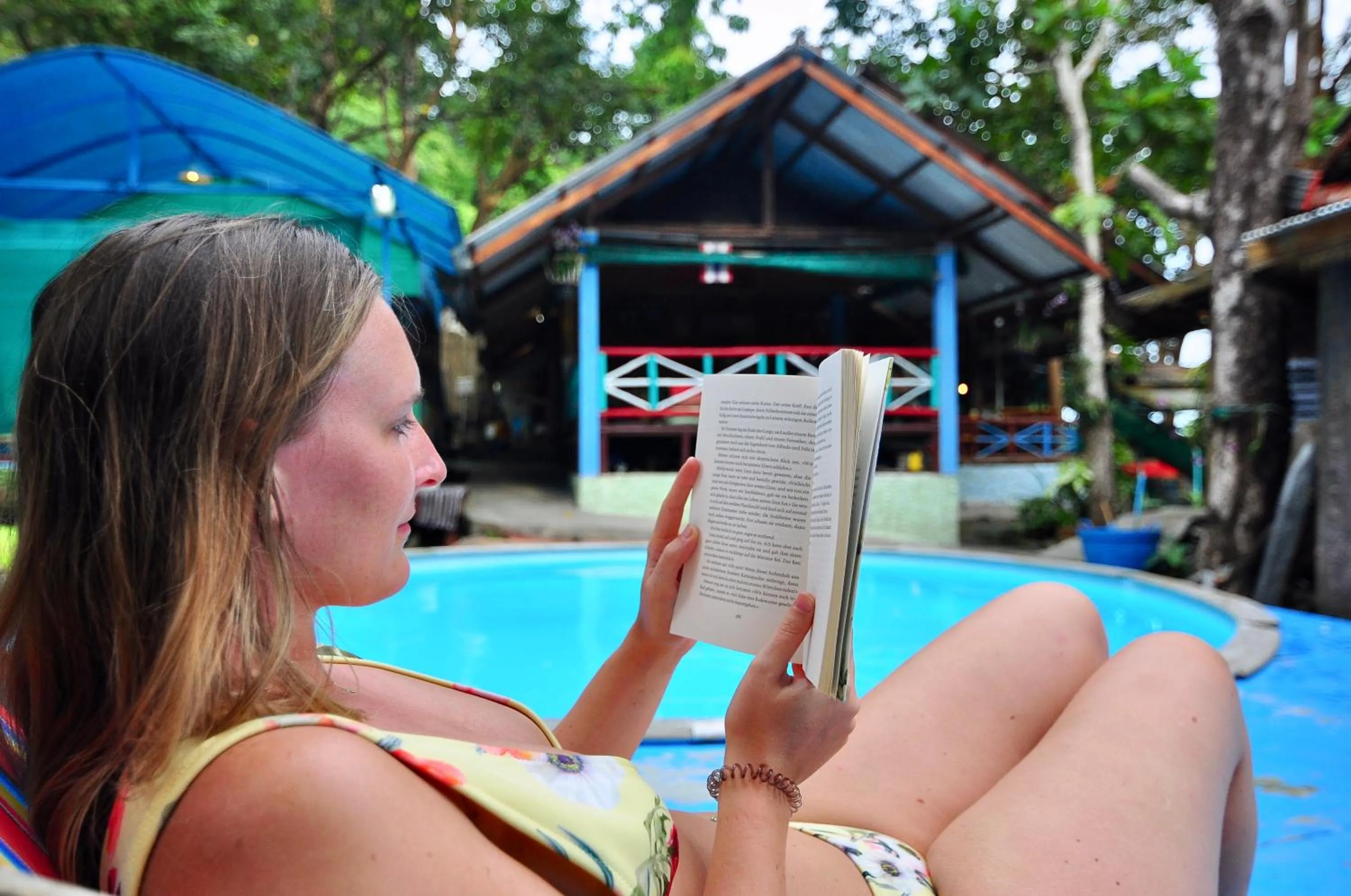 Swimming pool in Rapala Rock Wood Resort- SHA Plus