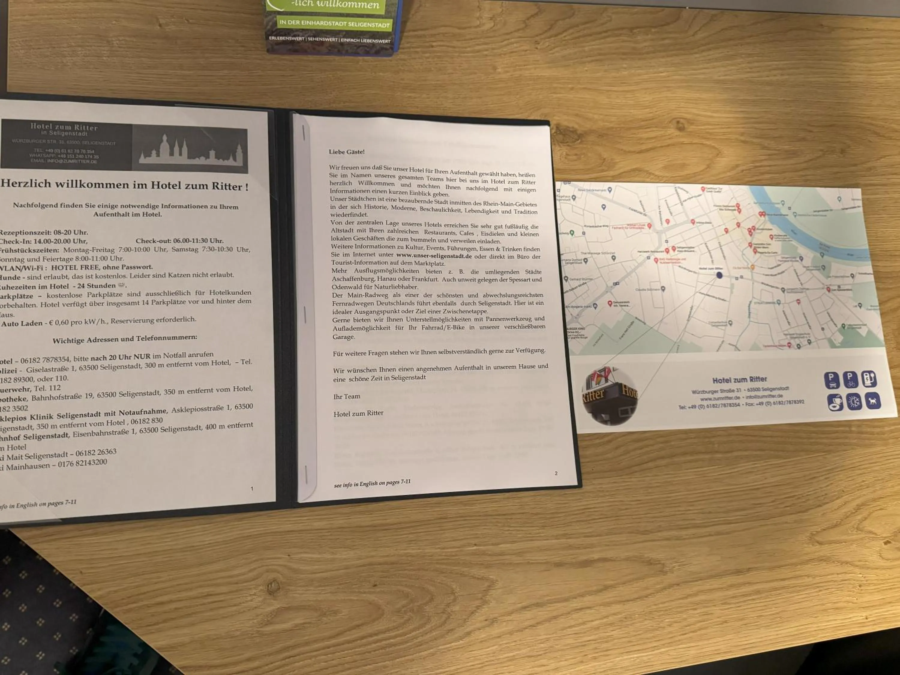 room service in Hotel Zum Ritter