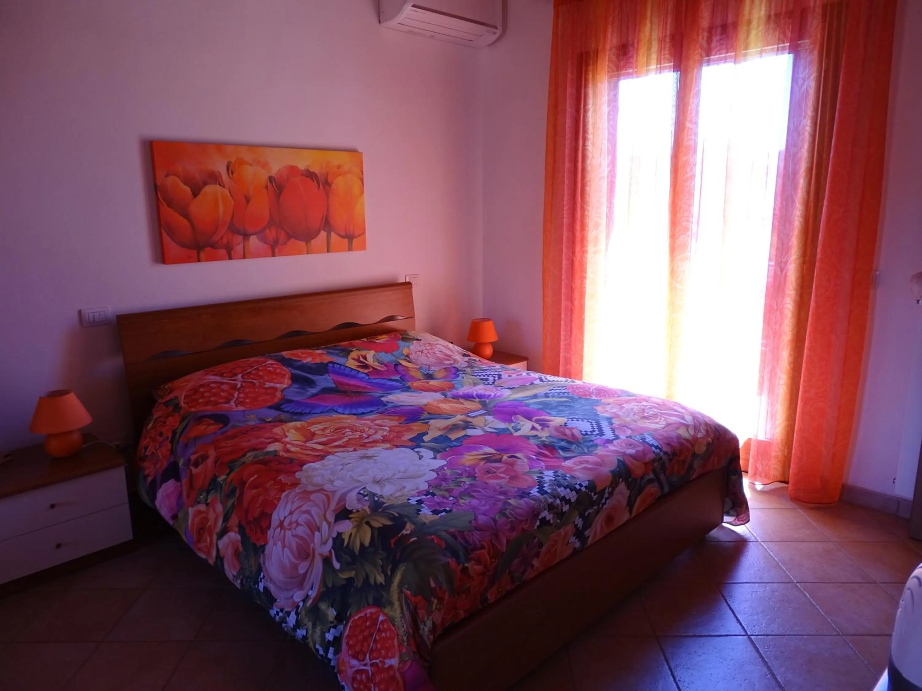 Balcony/Terrace, Bed in B&B La Dolce Vita