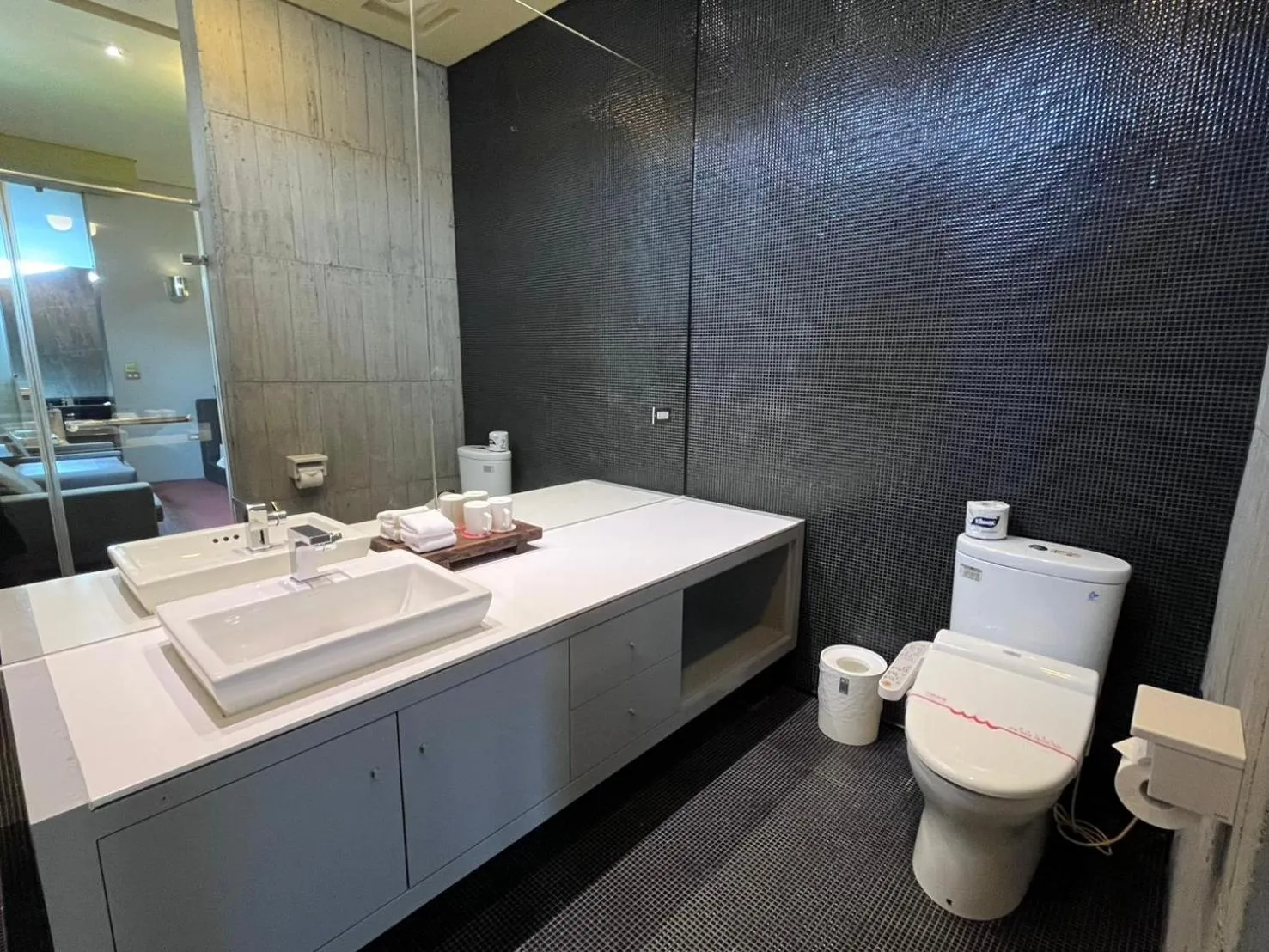 Bathroom in Smoking Rock