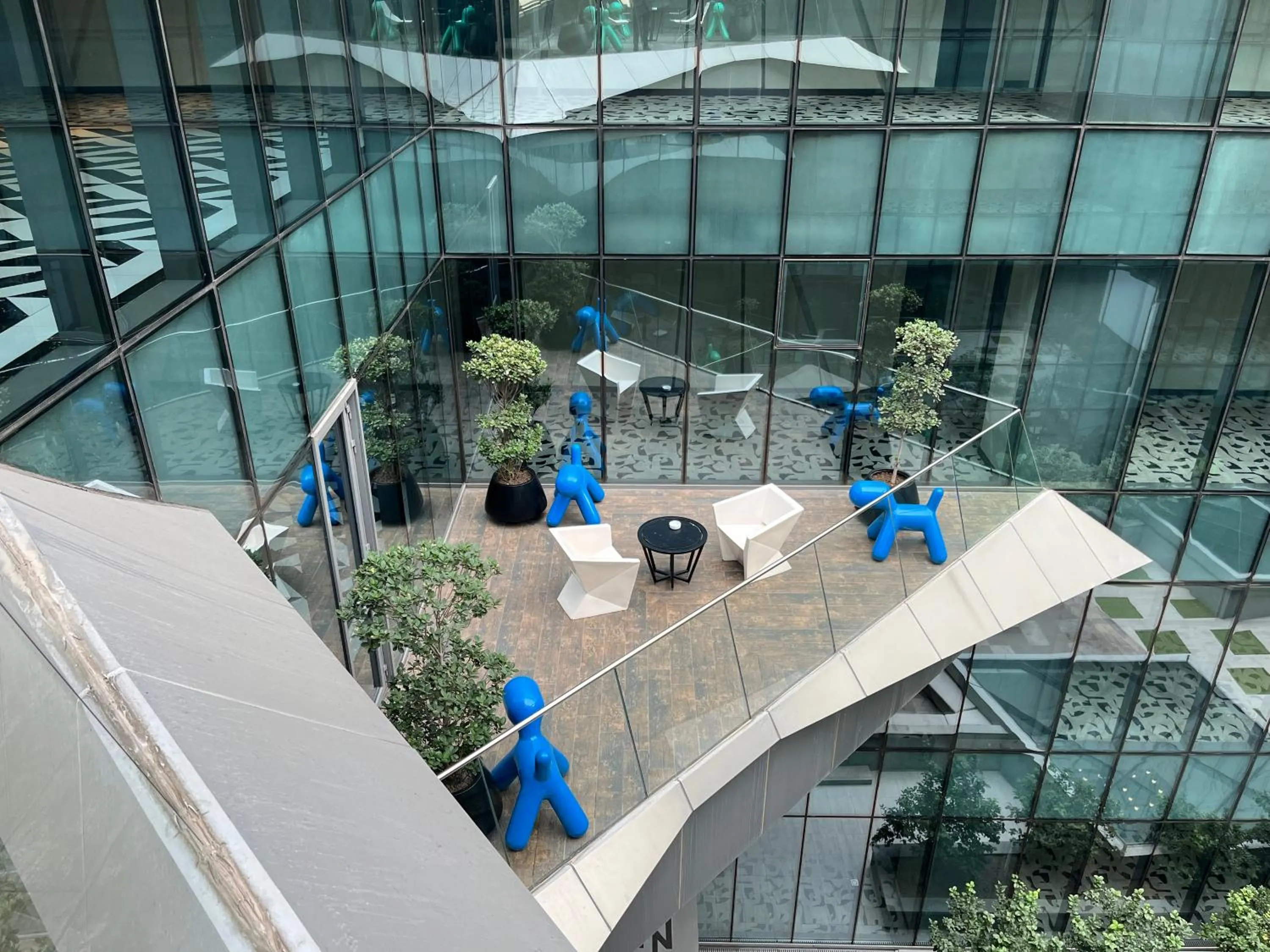 Balcony/Terrace in The Nishat Hotel Johar Town