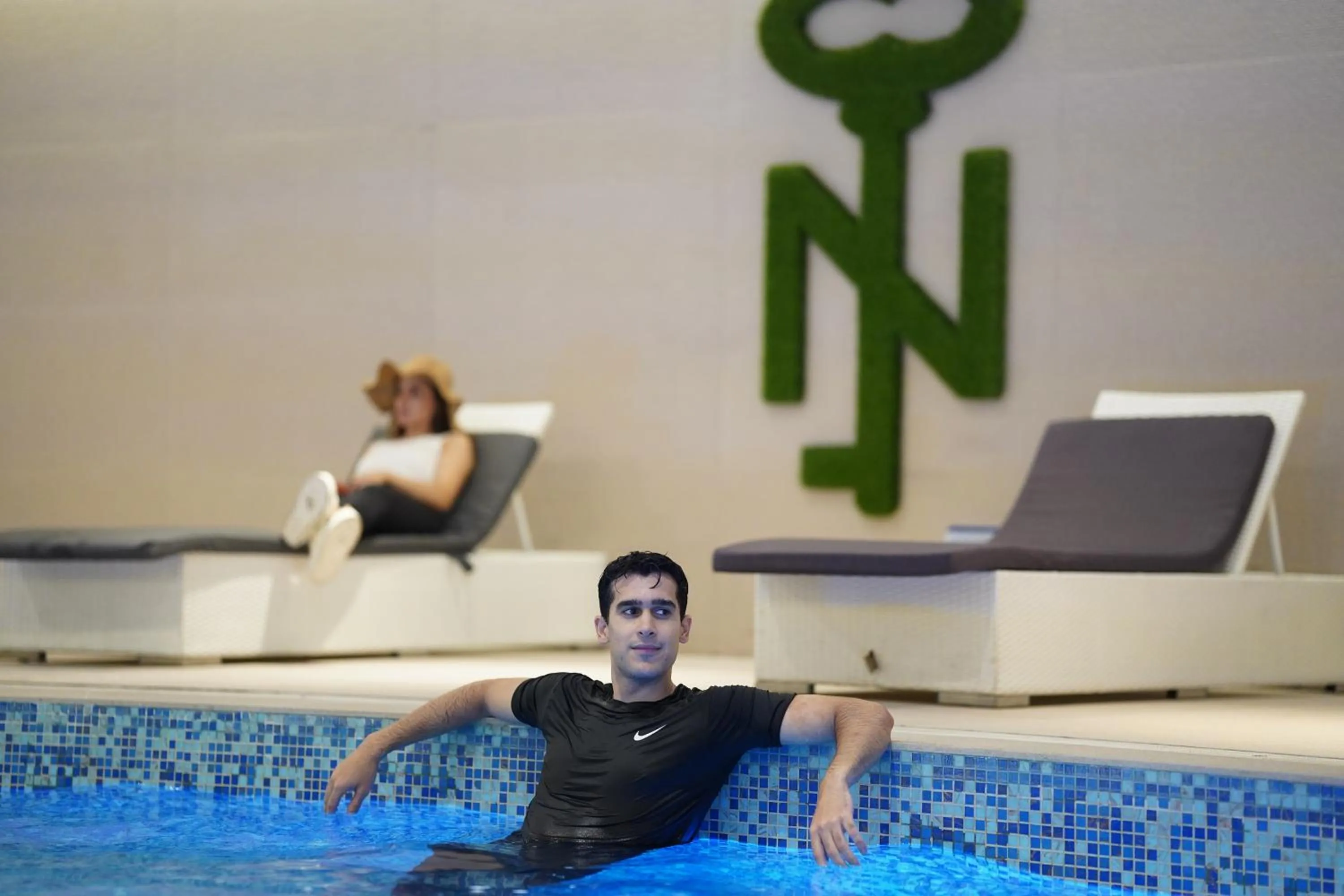 Swimming pool in The Nishat Hotel Johar Town