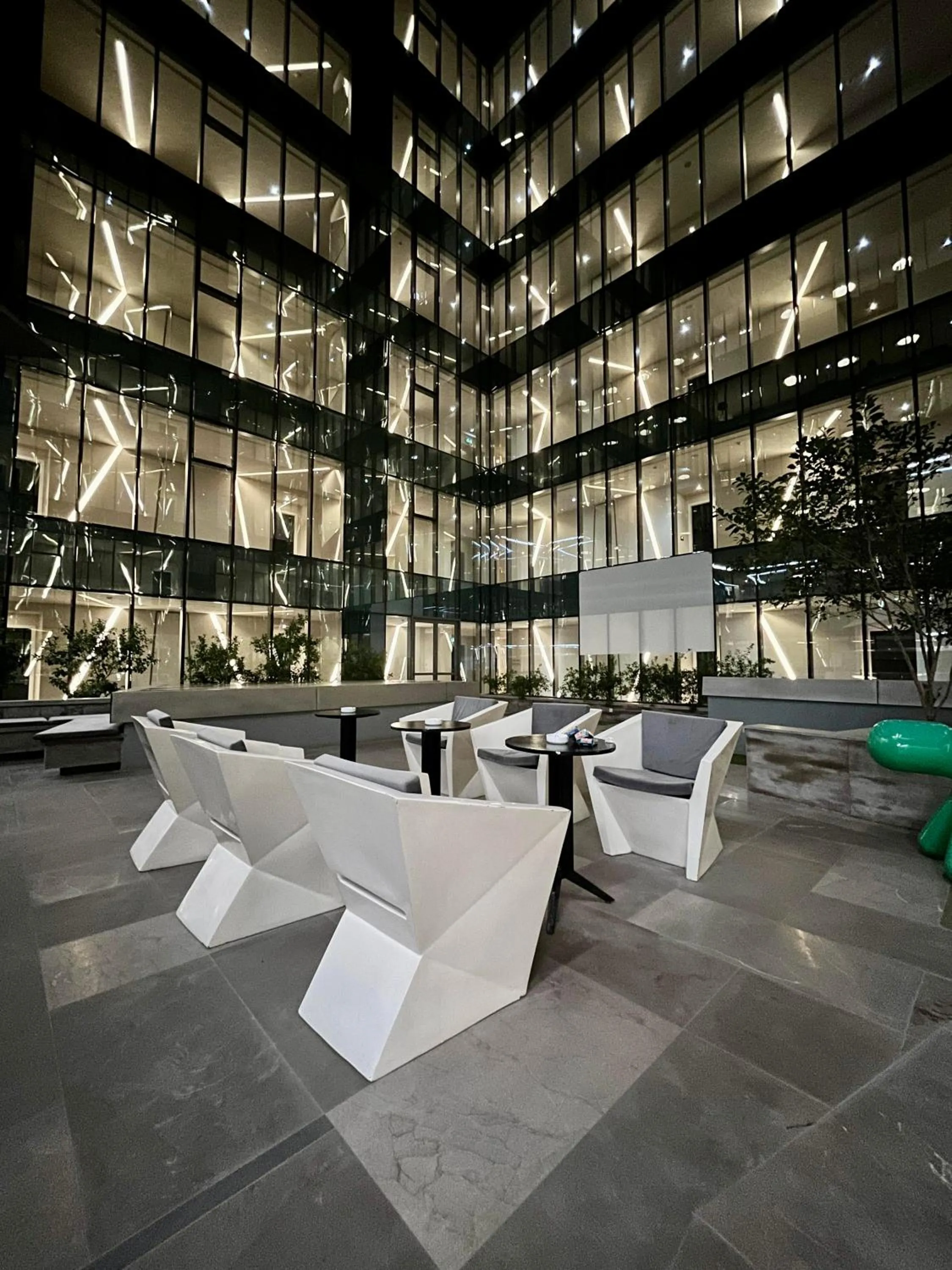 Seating area in The Nishat Hotel Johar Town