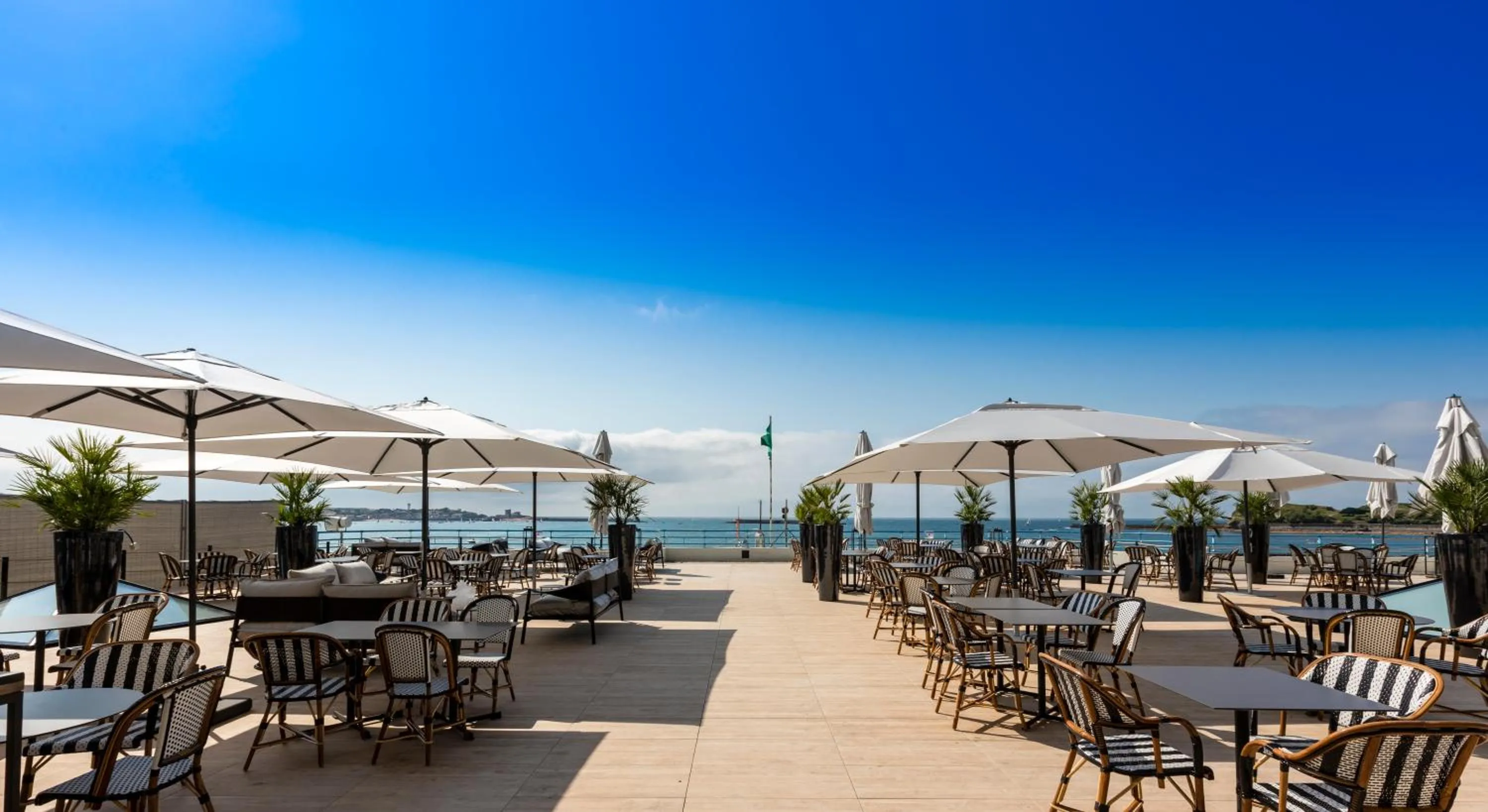 Patio in Thalazur Saint Jean de Luz - Hôtel & Spa