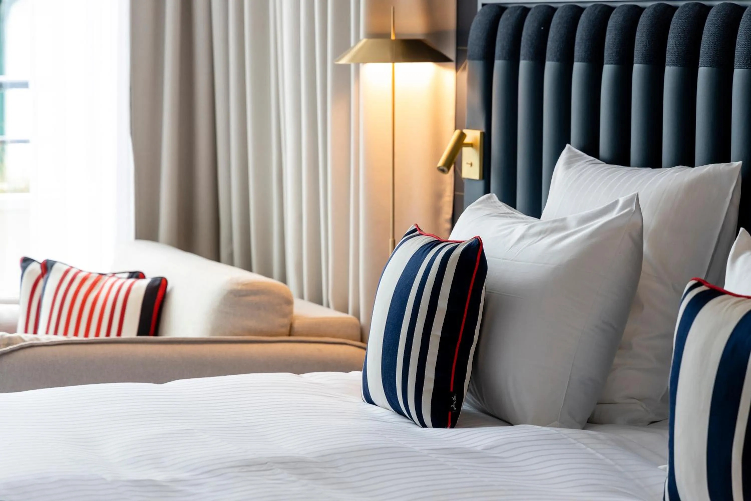 Decorative detail, Bed in Thalazur Saint Jean de Luz - Hôtel & Spa