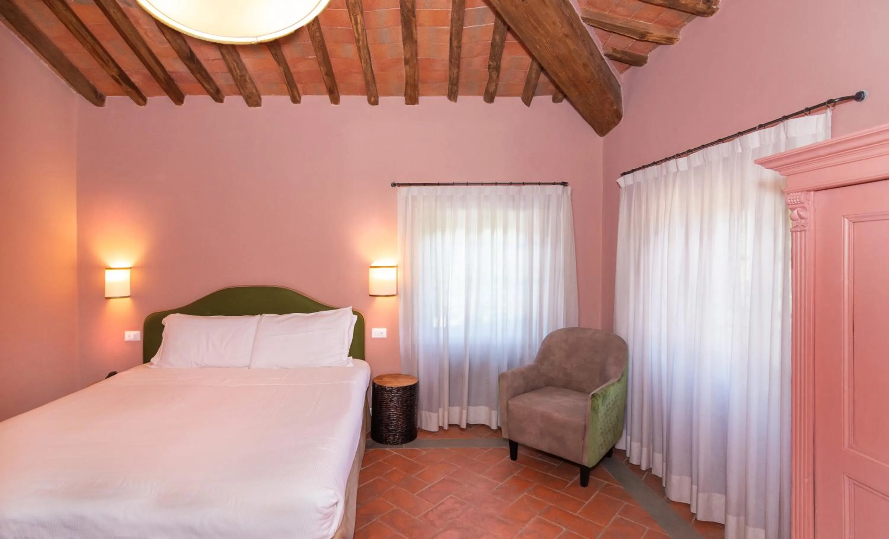 Bedroom, Bed in Hotel Albergo Villa Marta