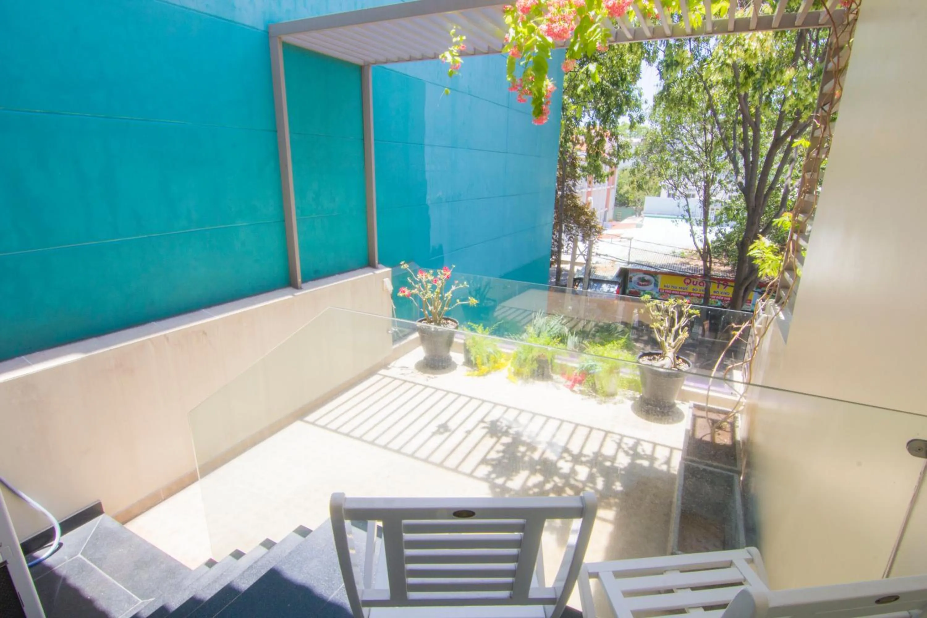 Patio in Ngoc Linh Luxury Hotel