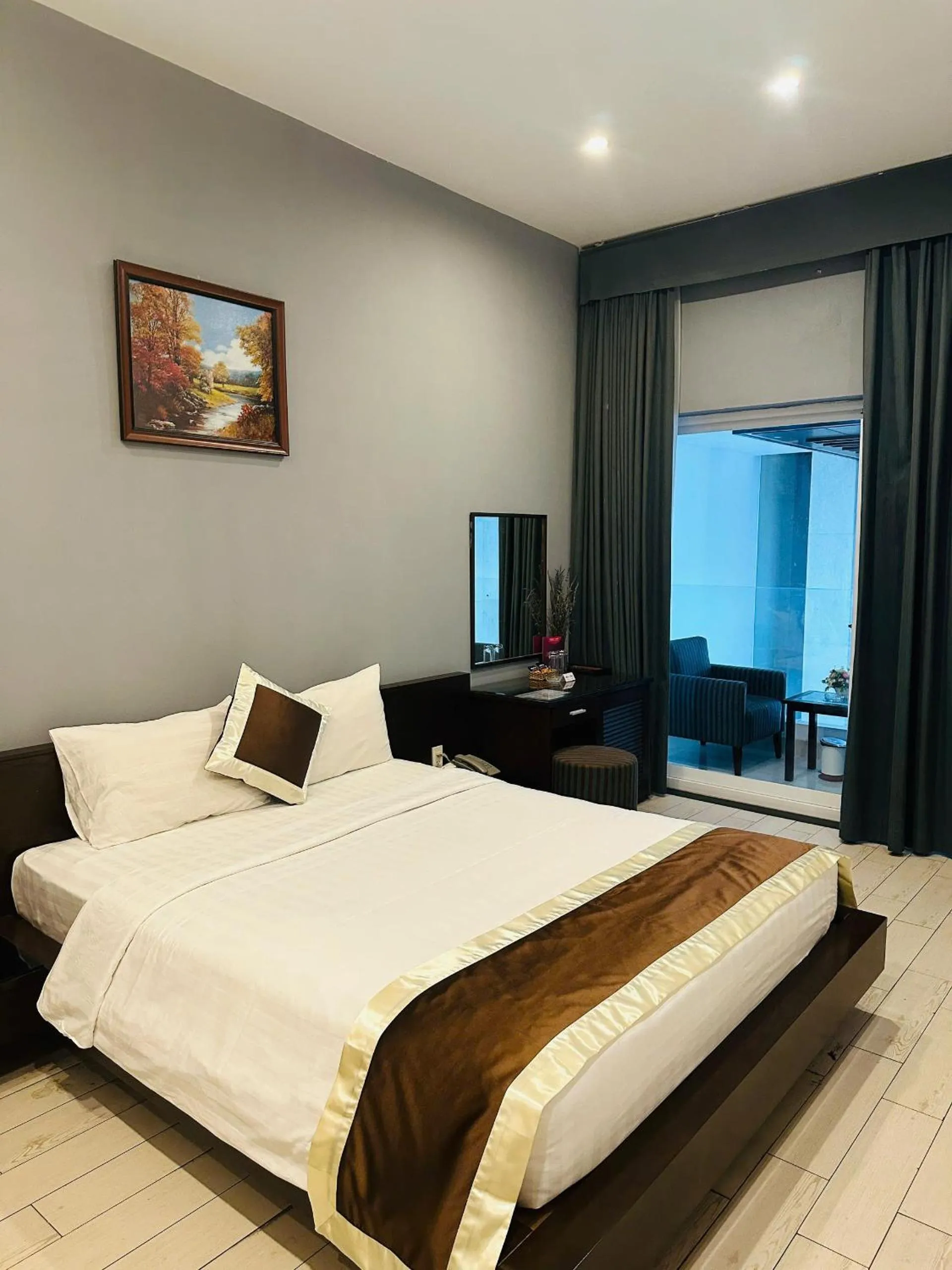 Photo of the whole room, Bed in Ngoc Linh Luxury Hotel