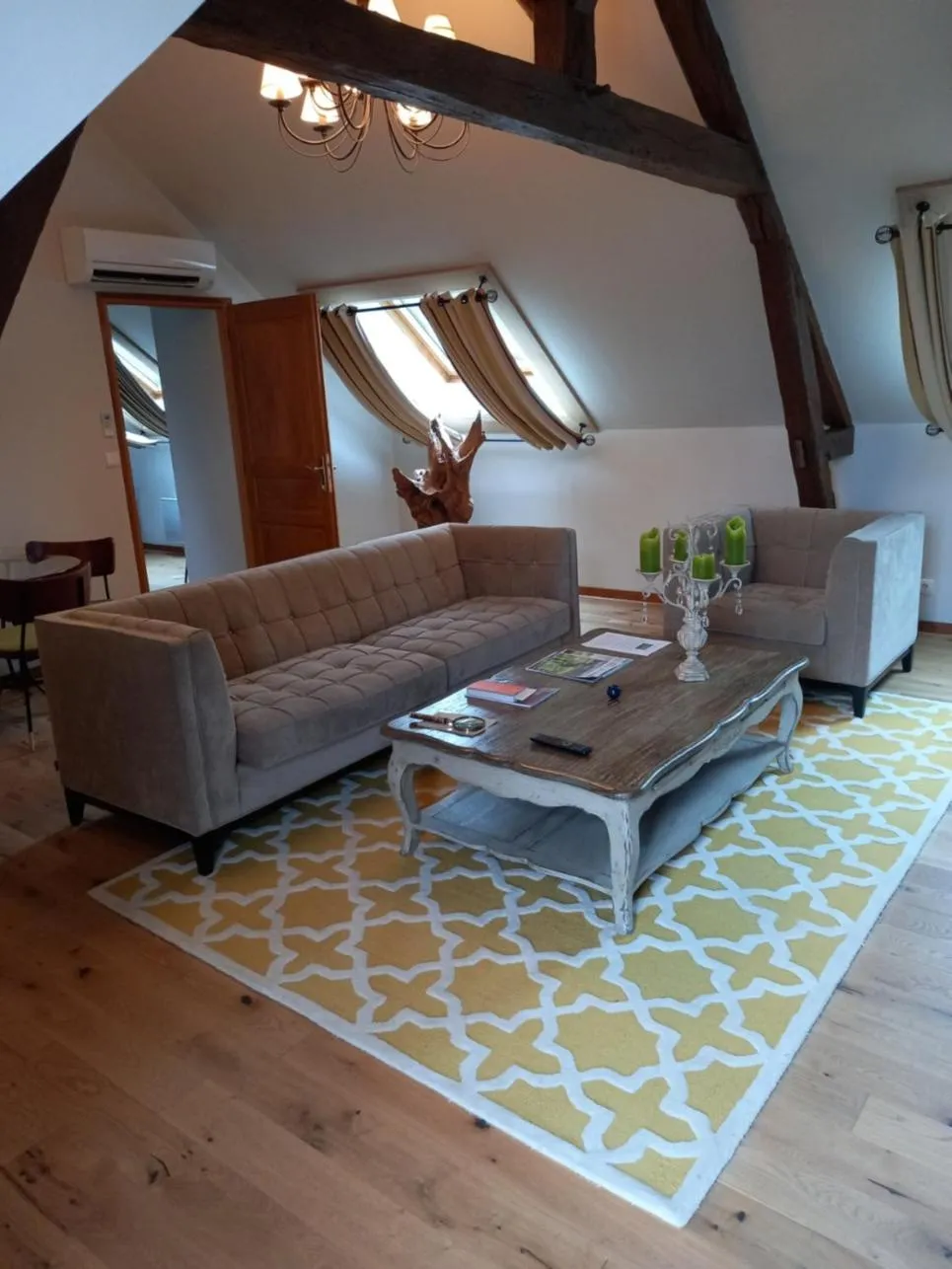 Living room in Domaine De Barive