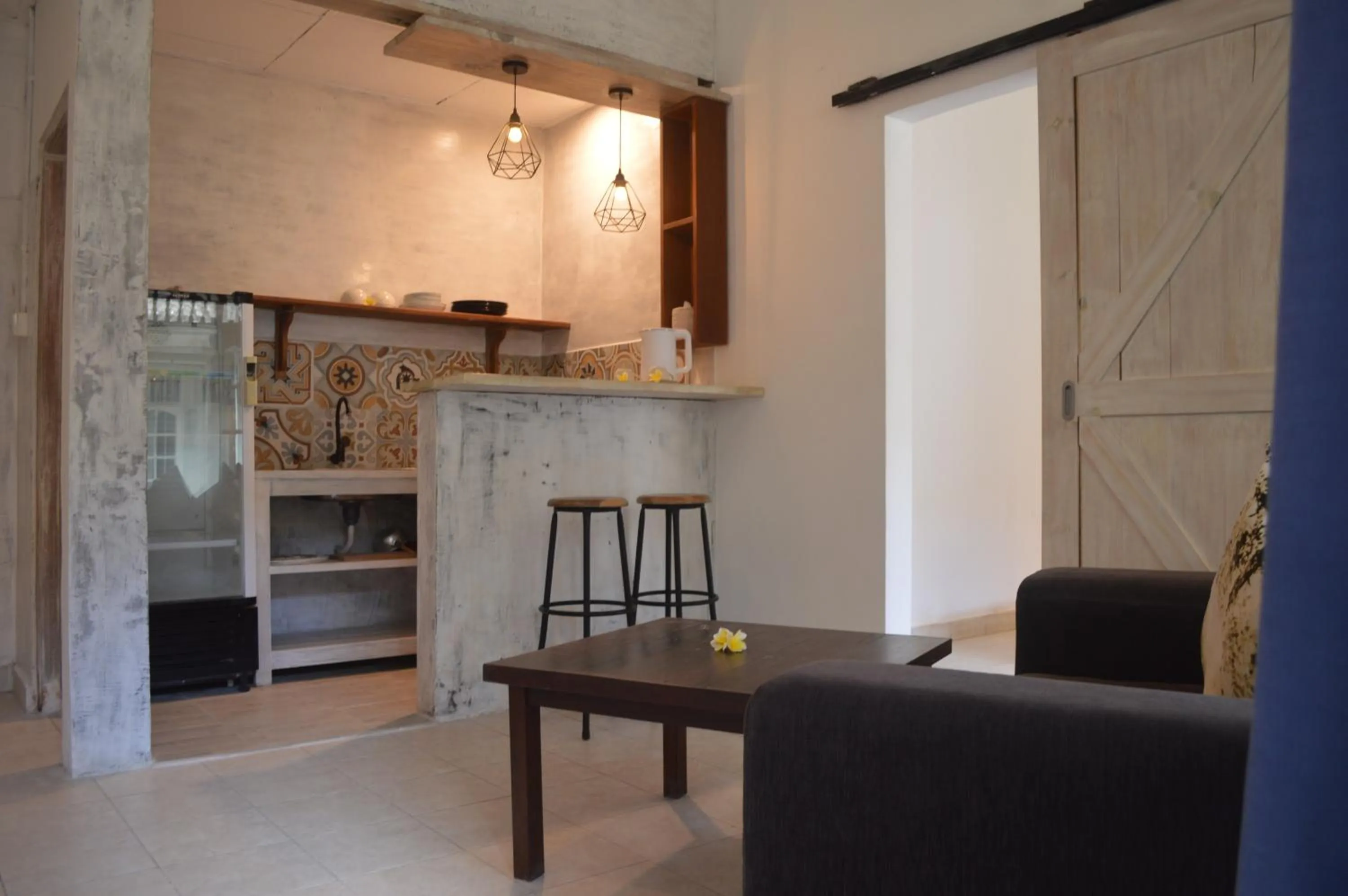 Living room in Little Pond Homestay