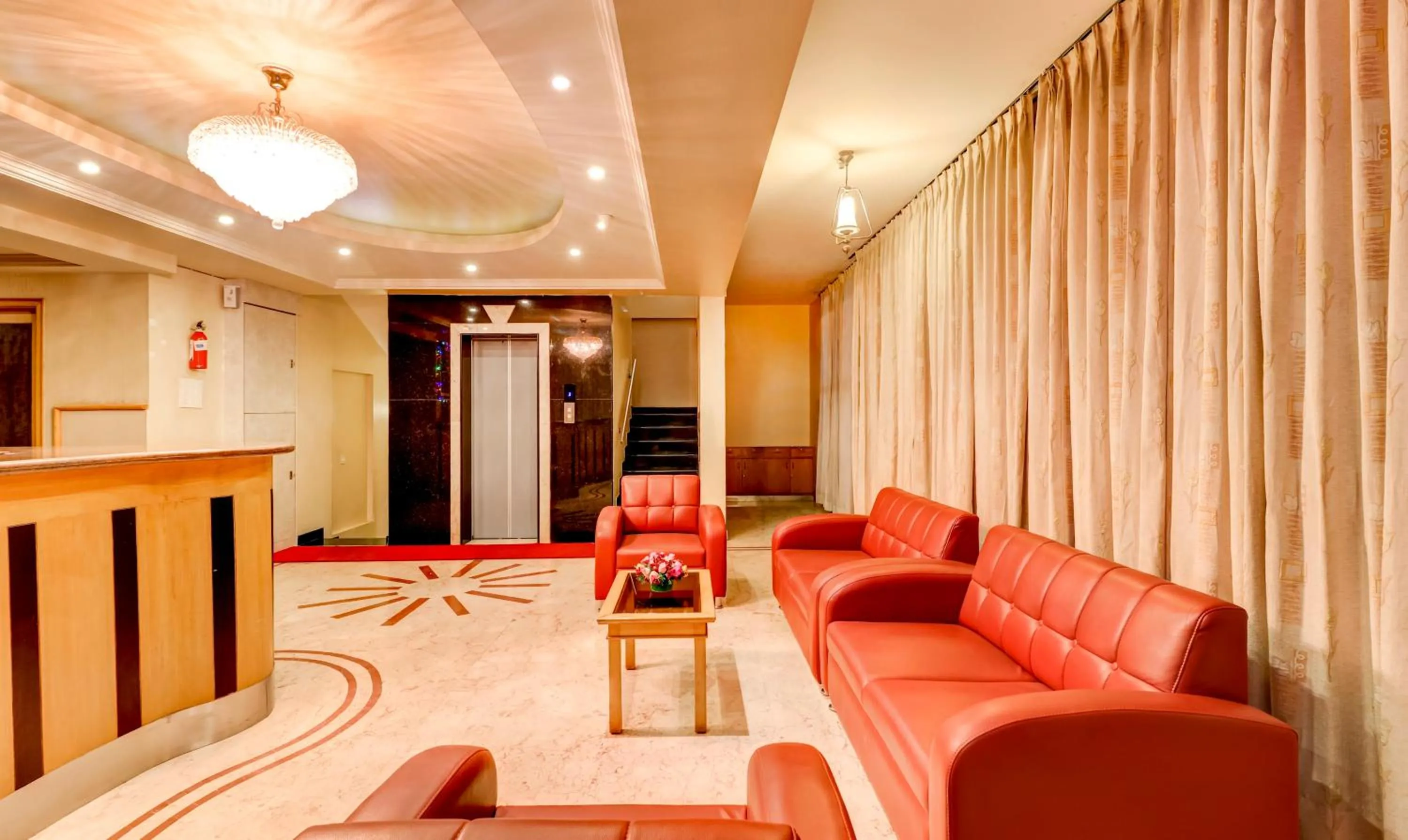 Lobby or reception in Treebo Terminus, Koramangala 5th Block