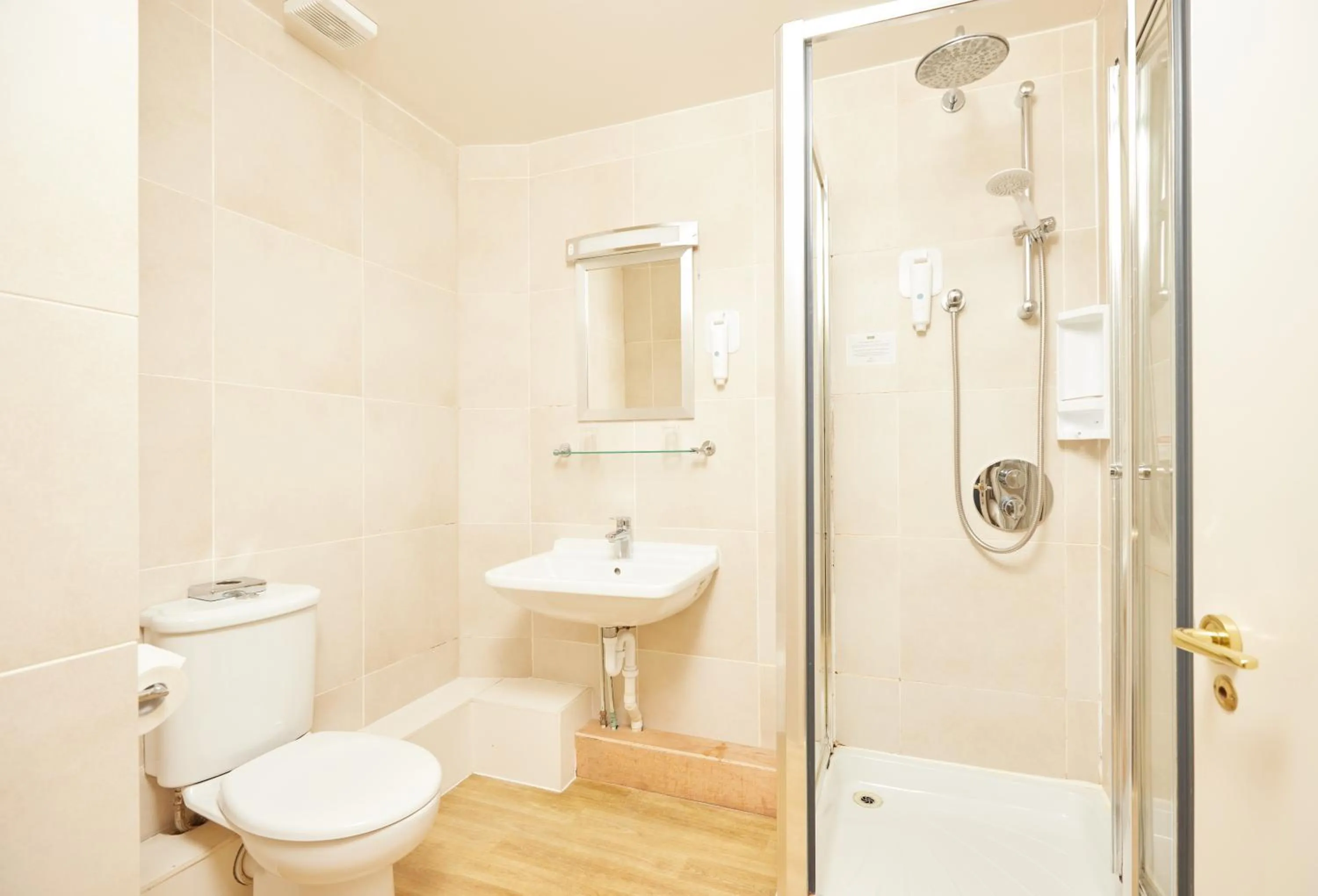 Shower in George Hotel by Greene King Inns