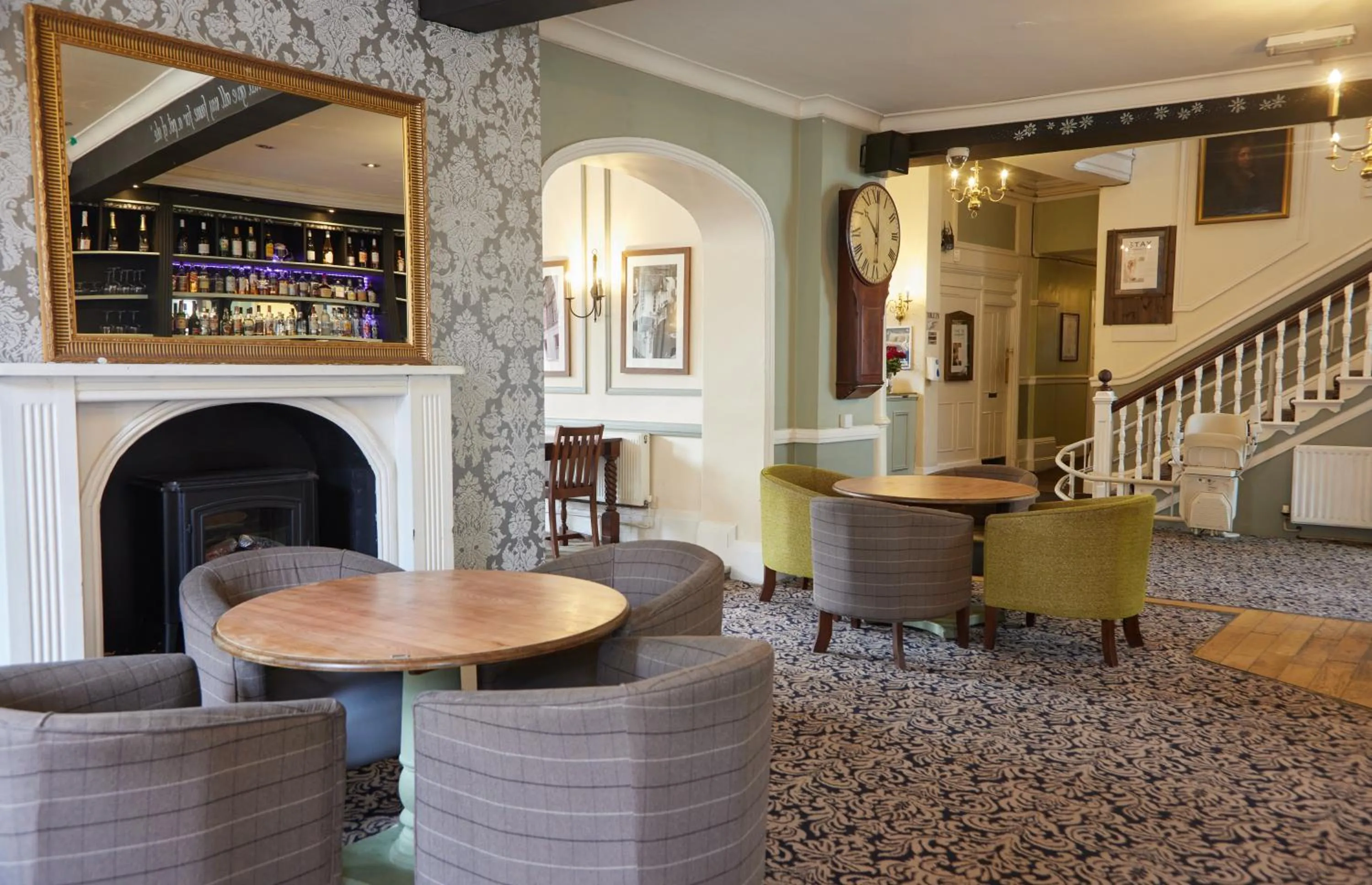 Lounge or bar in George Hotel by Greene King Inns