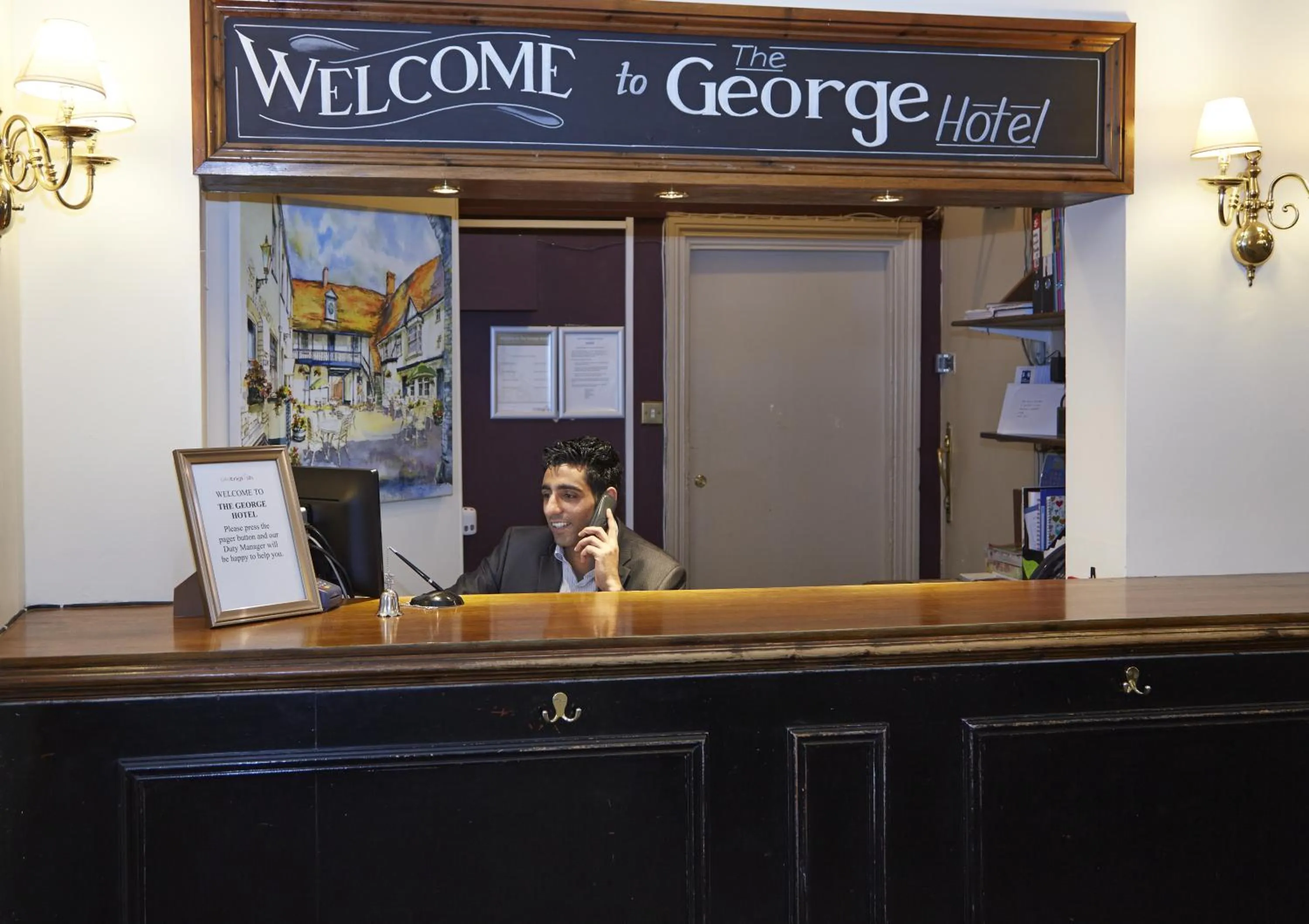 Staff in George Hotel by Greene King Inns