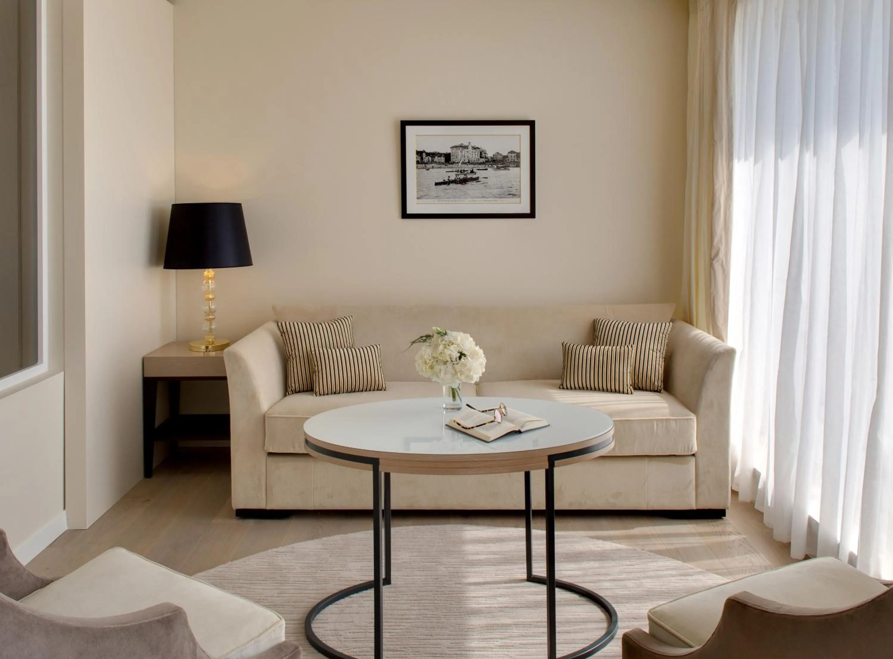 Living room in Grand Hôtel Thalasso & Spa
