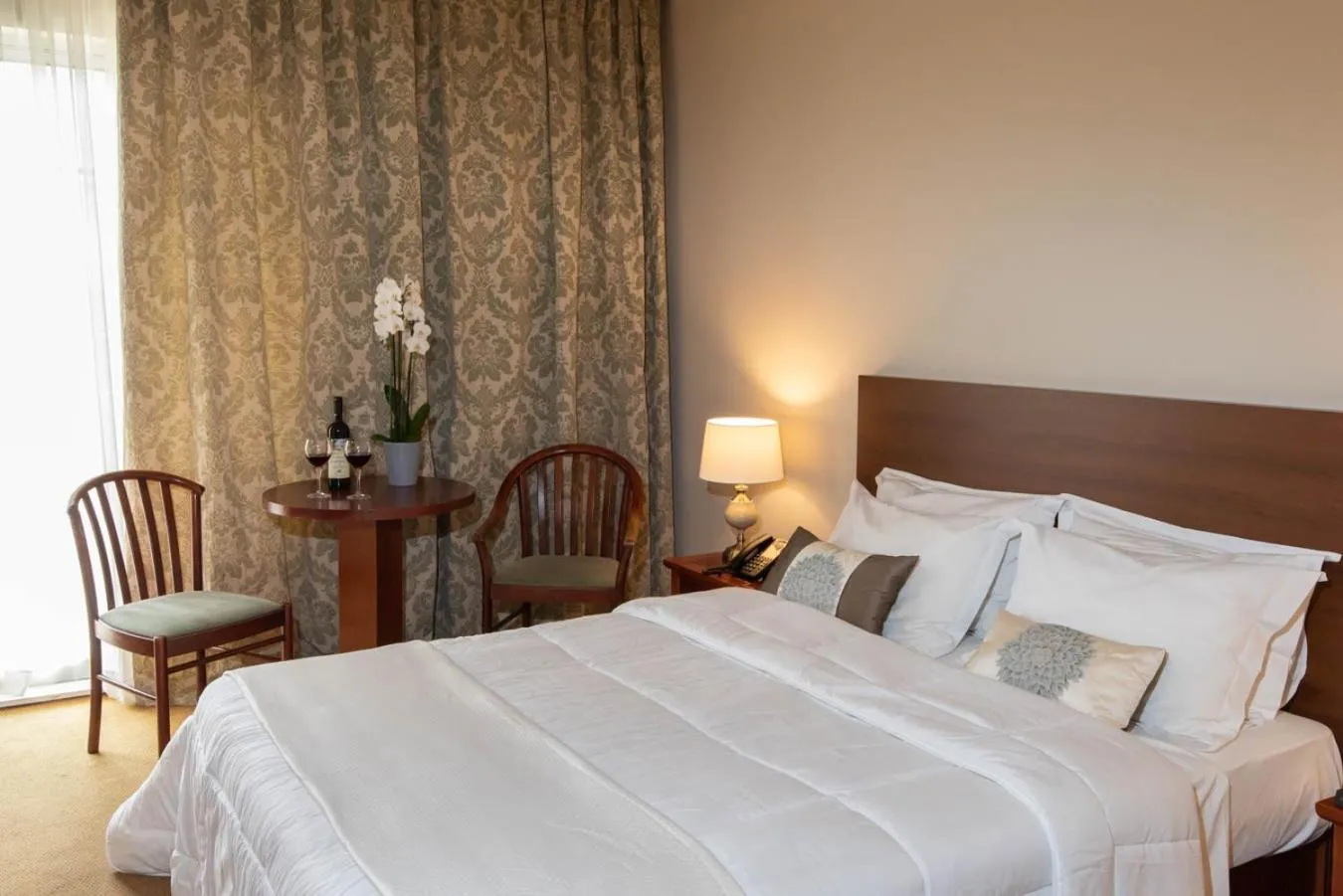 Bed in Hotel Kierion