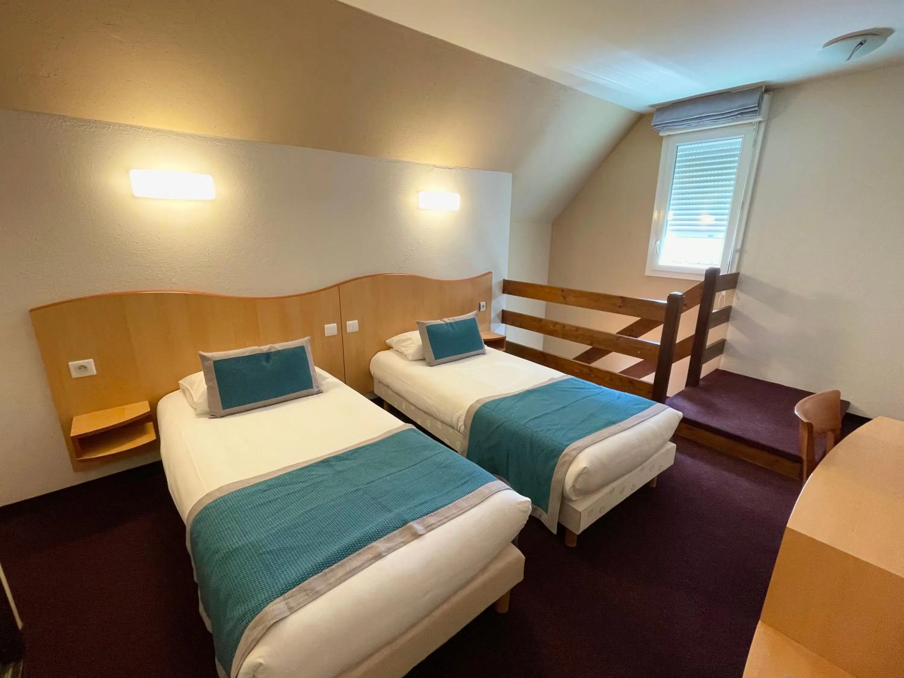 Bed in Hôtel Saint Georges