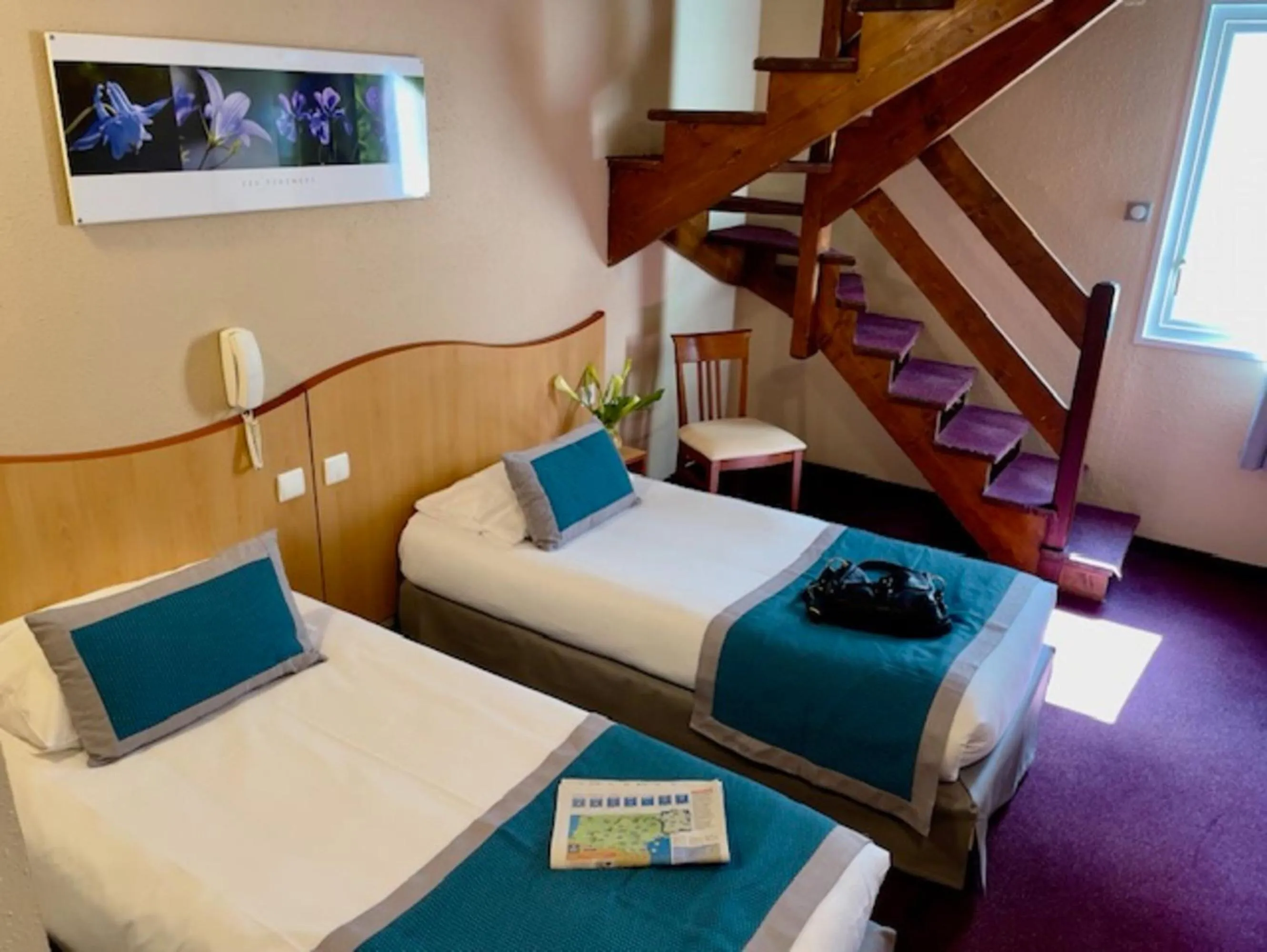 Bed in Hôtel Saint Georges