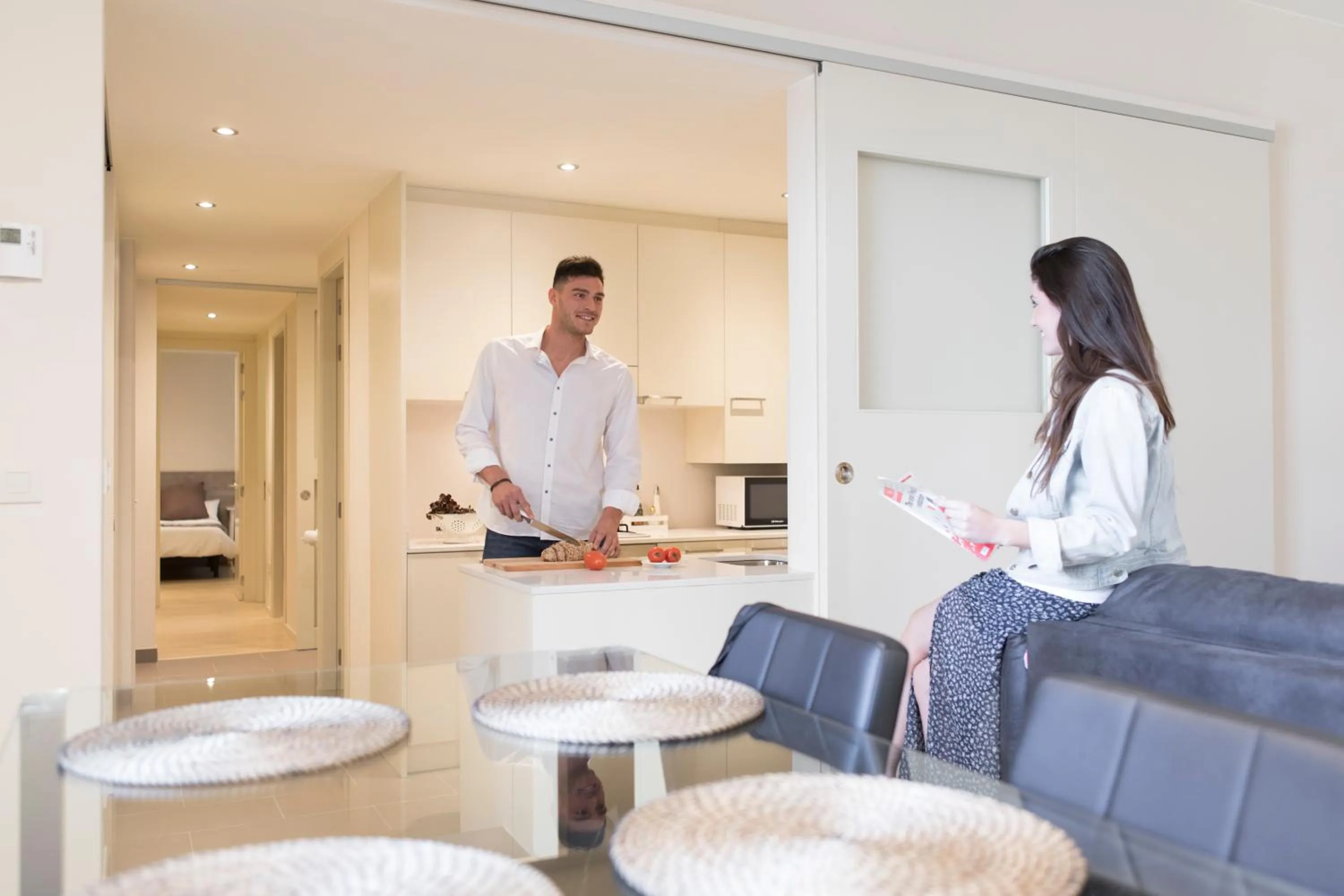 Kitchen or kitchenette in Bravissimo Cort Reial-1A