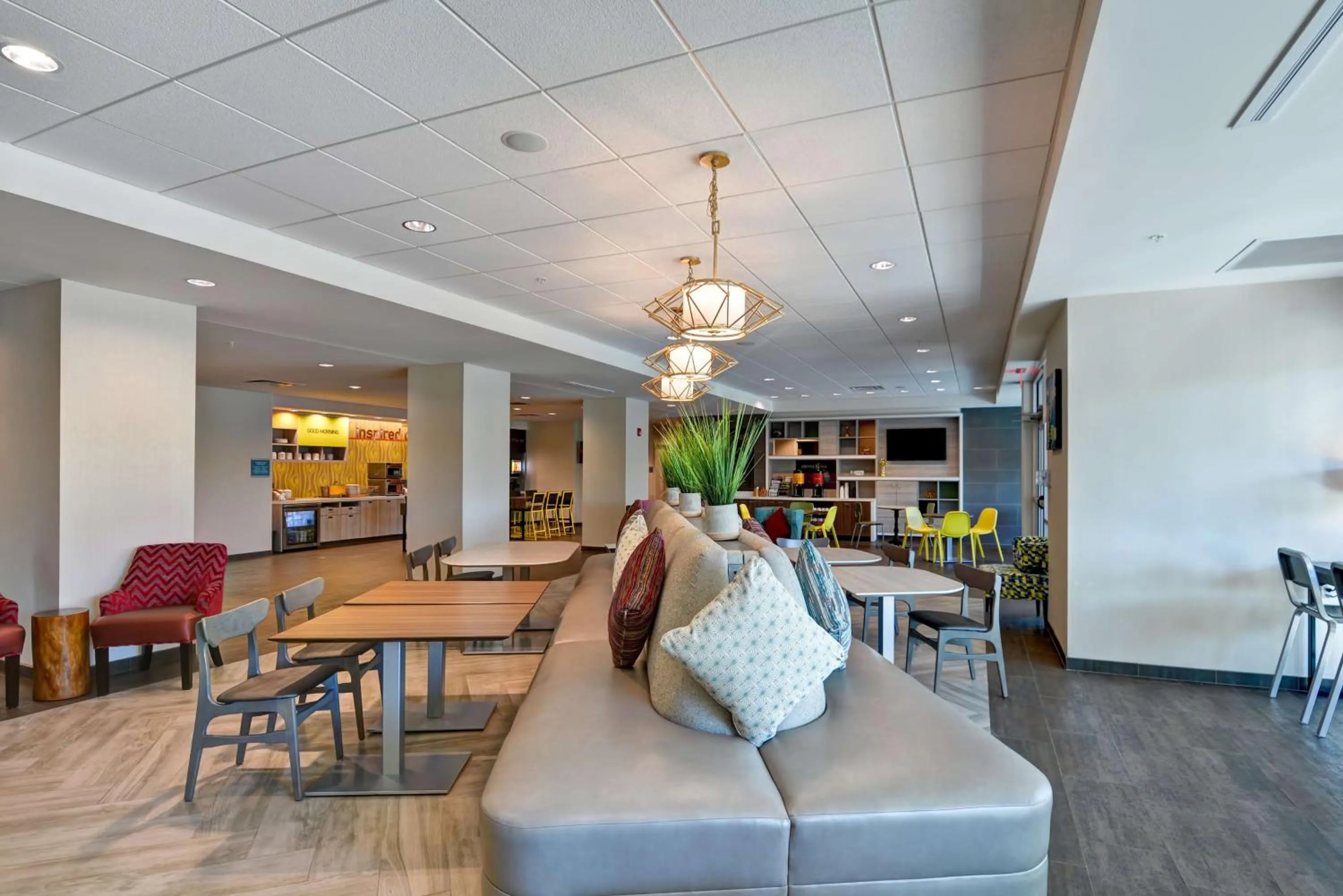 Lobby or reception in Home2 Suites By Hilton Tampa USF Near Busch Gardens