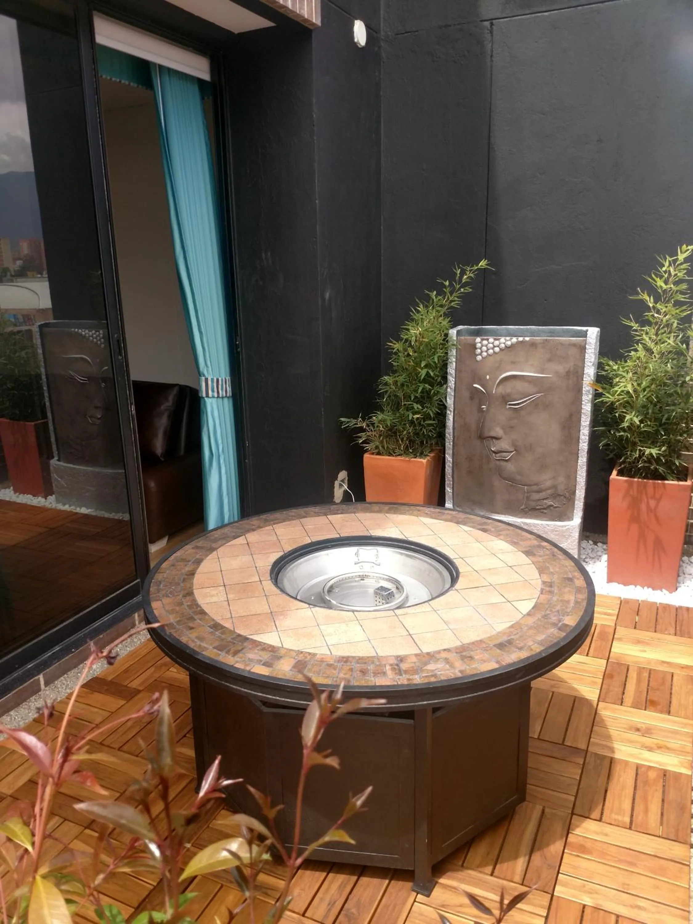 Balcony/Terrace in De Película Hotel