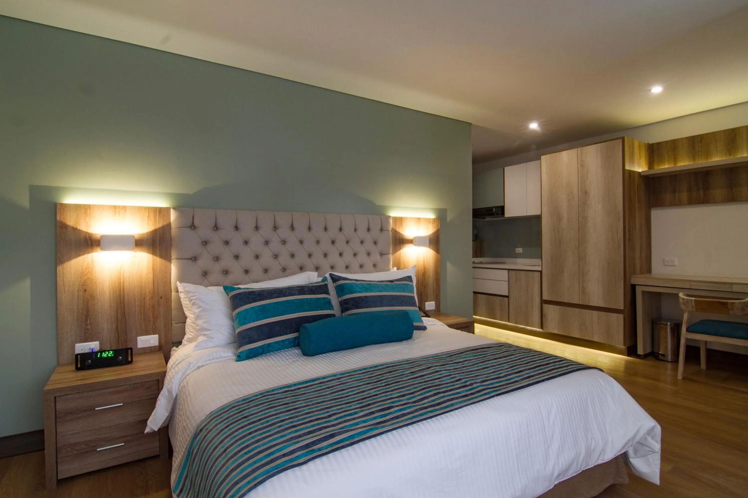 Photo of the whole room, Bed in De Película Hotel