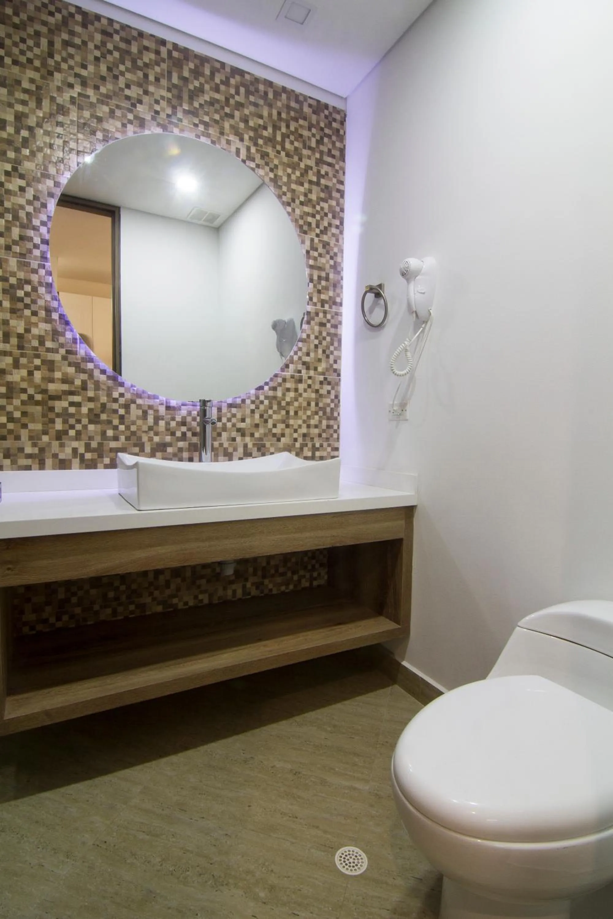 Bathroom in De Película Hotel