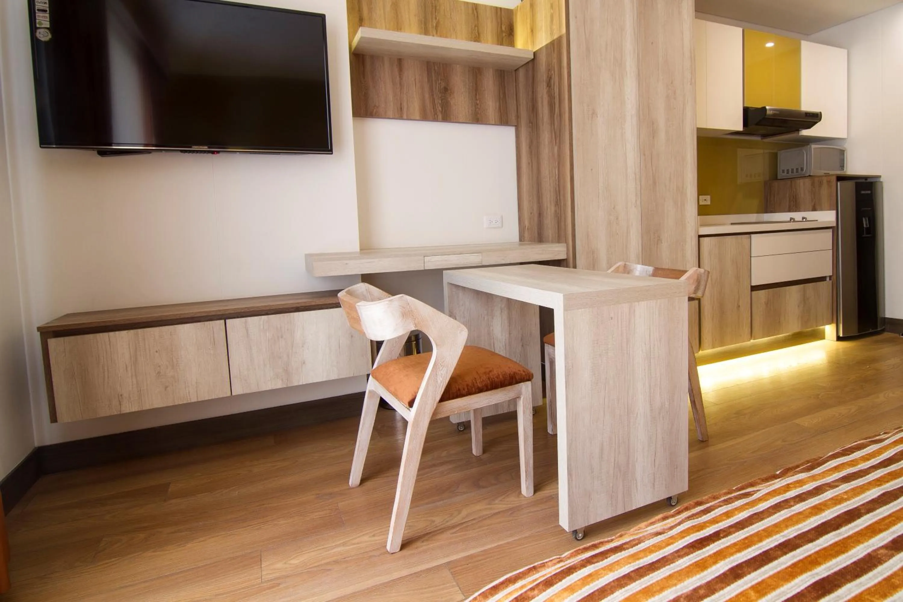 Kitchen or kitchenette in De Película Hotel