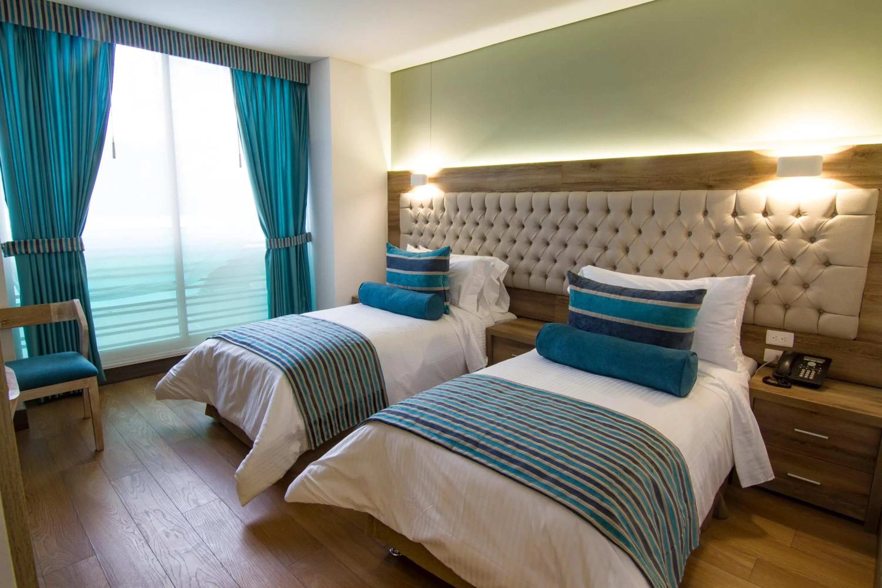 Decorative detail, Bed in De Película Hotel