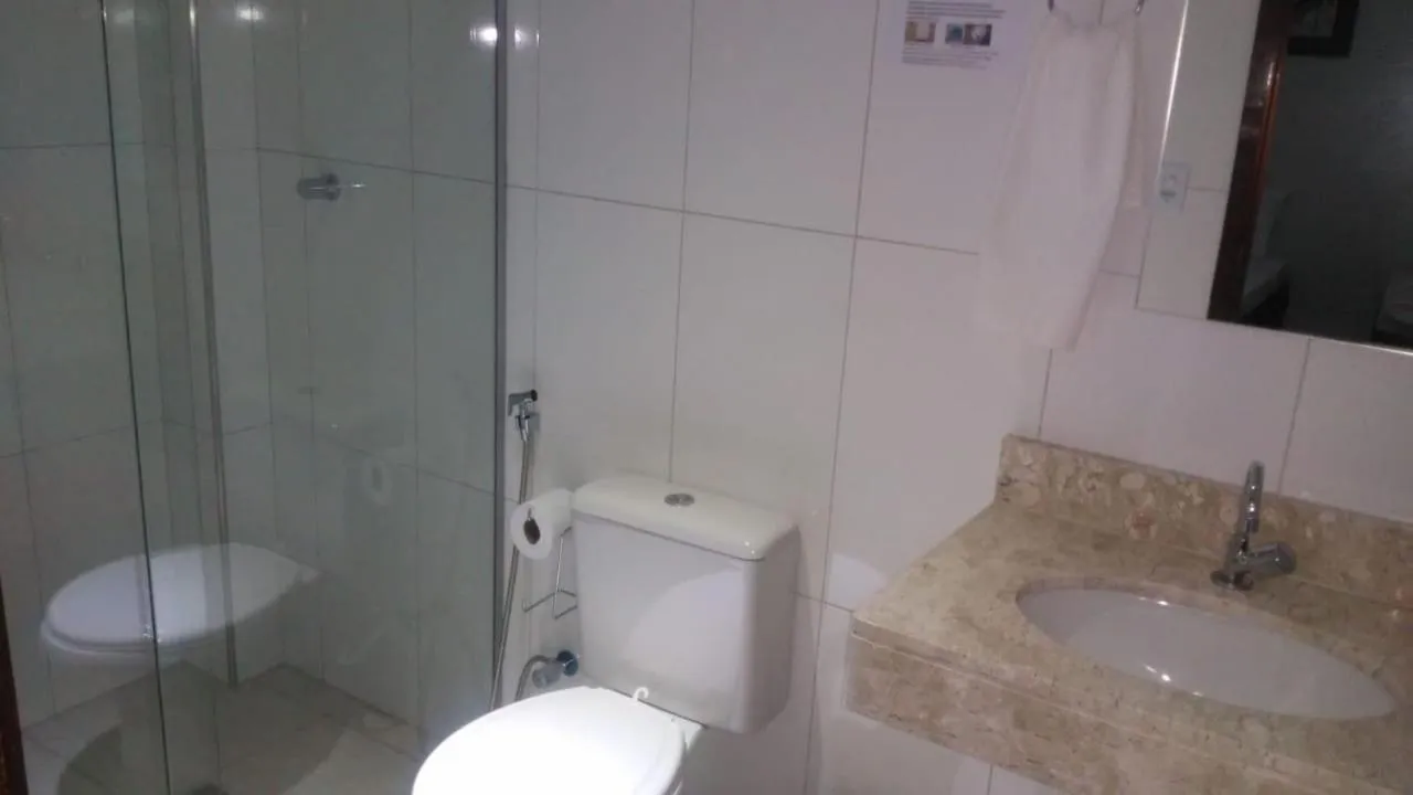 Bathroom in Hotel Alelos - Ituaçu Bahia