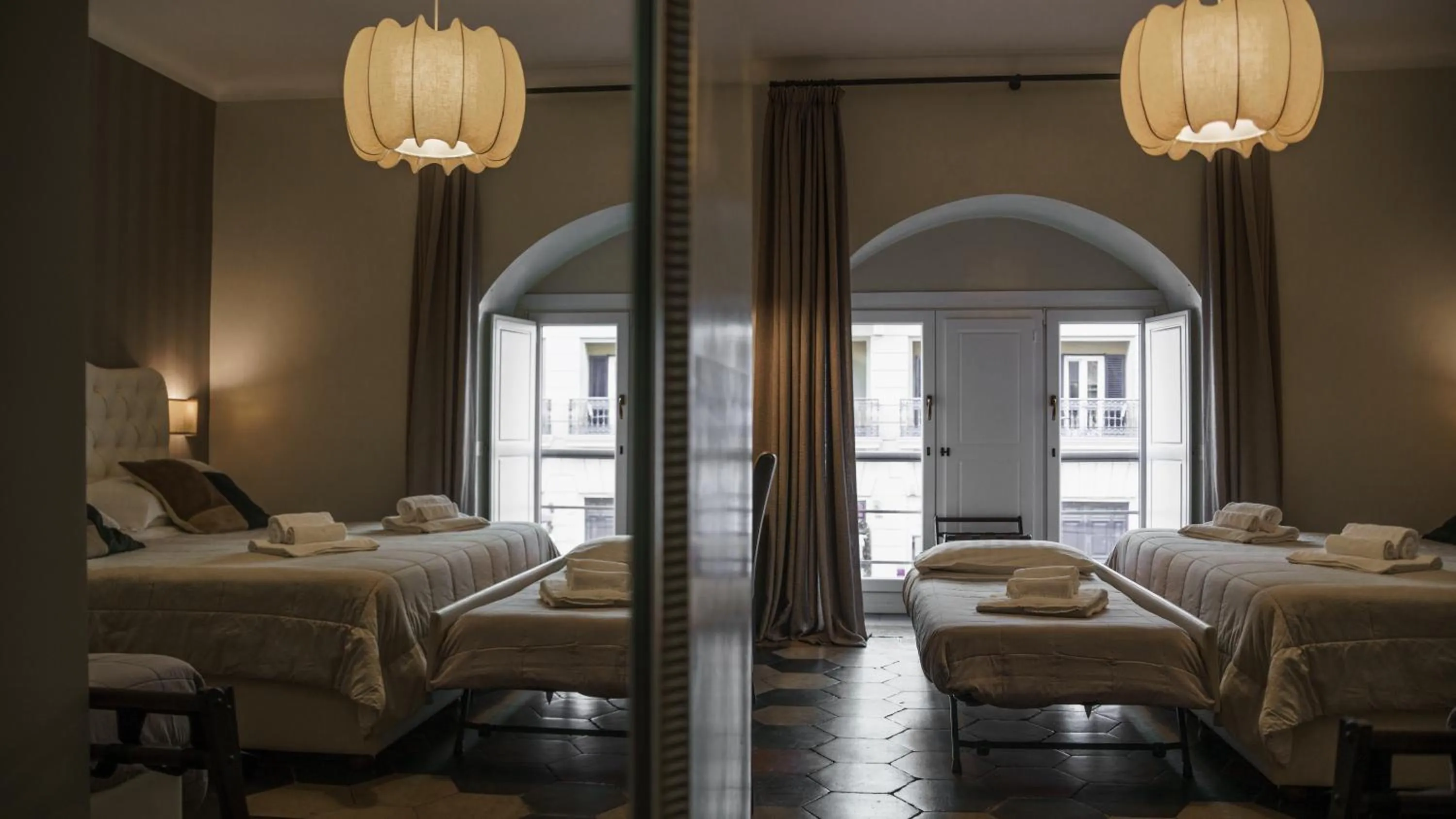 Photo of the whole room, Bed in Residenza Roma Imperiale