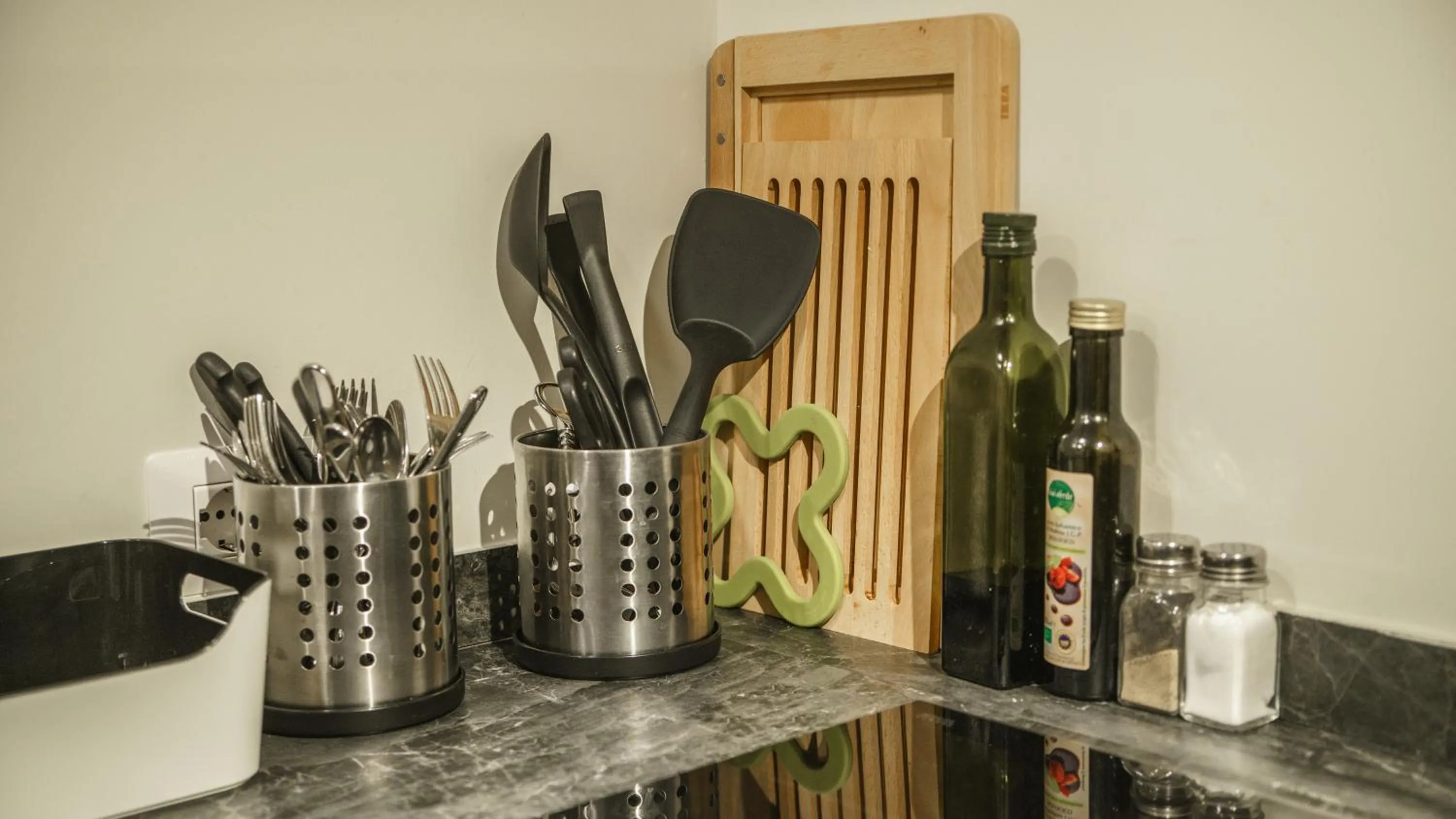 Kitchen or kitchenette in Residenza Roma Imperiale