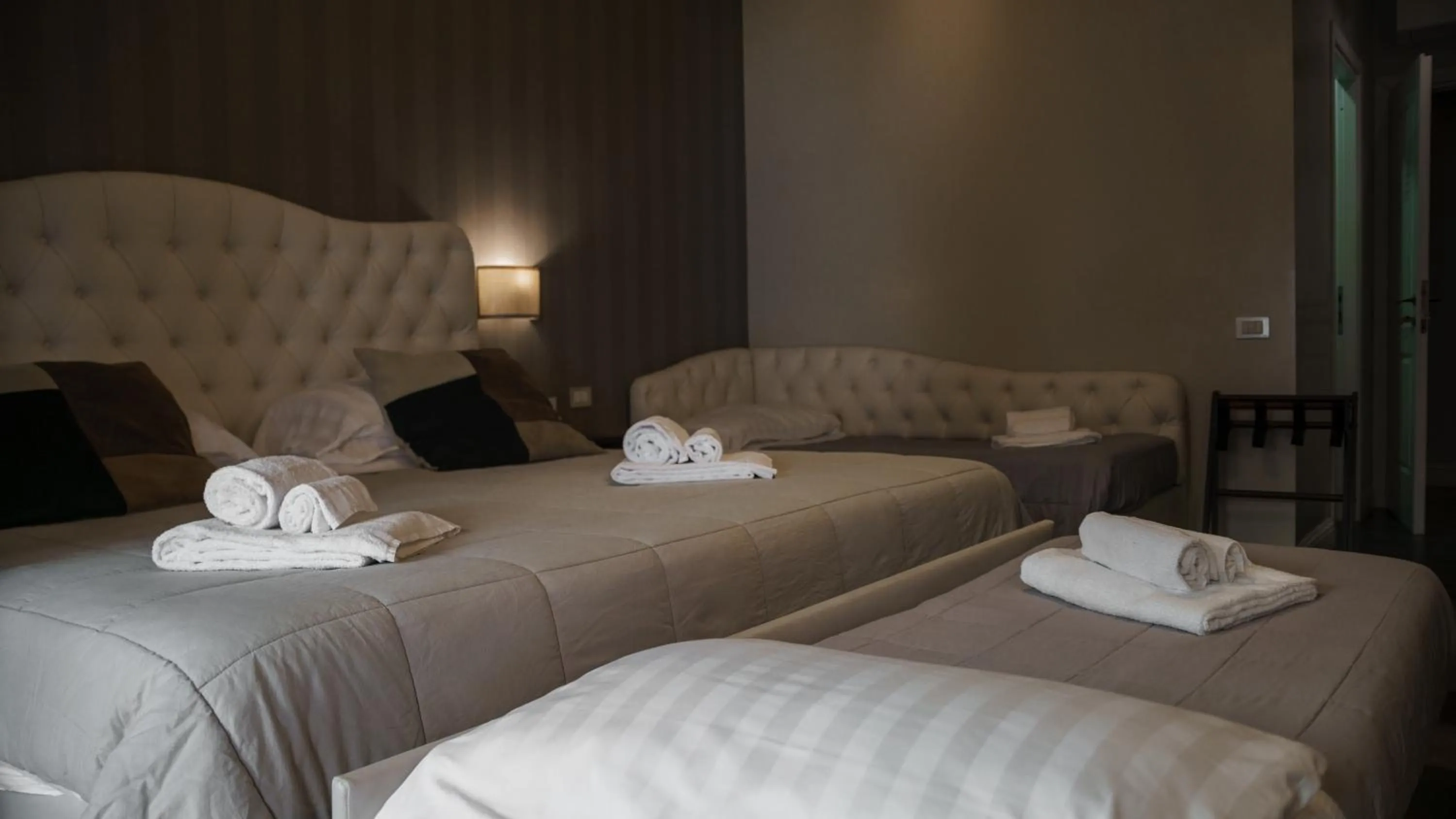 Bed in Residenza Roma Imperiale