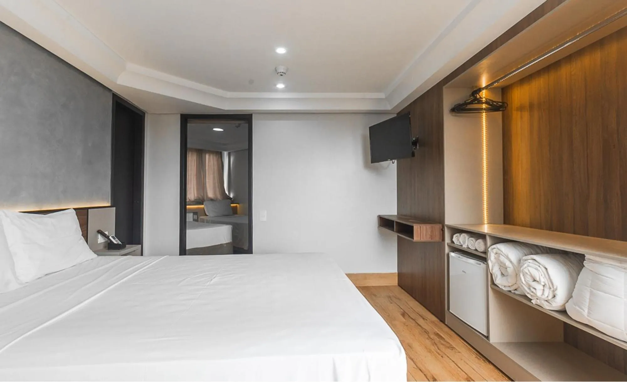 Photo of the whole room, Bed in Hotel Portinari Centro