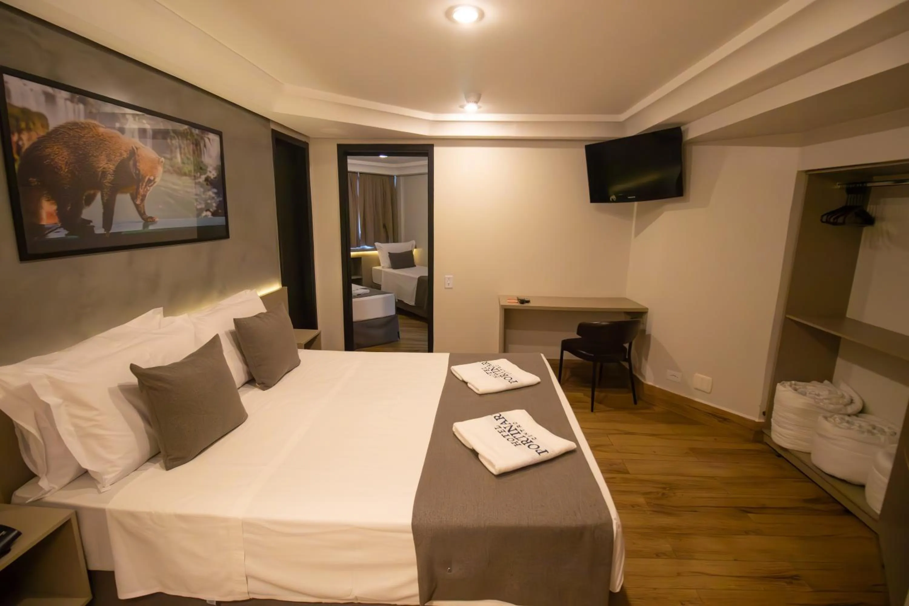 Photo of the whole room, Bed in Hotel Portinari Centro