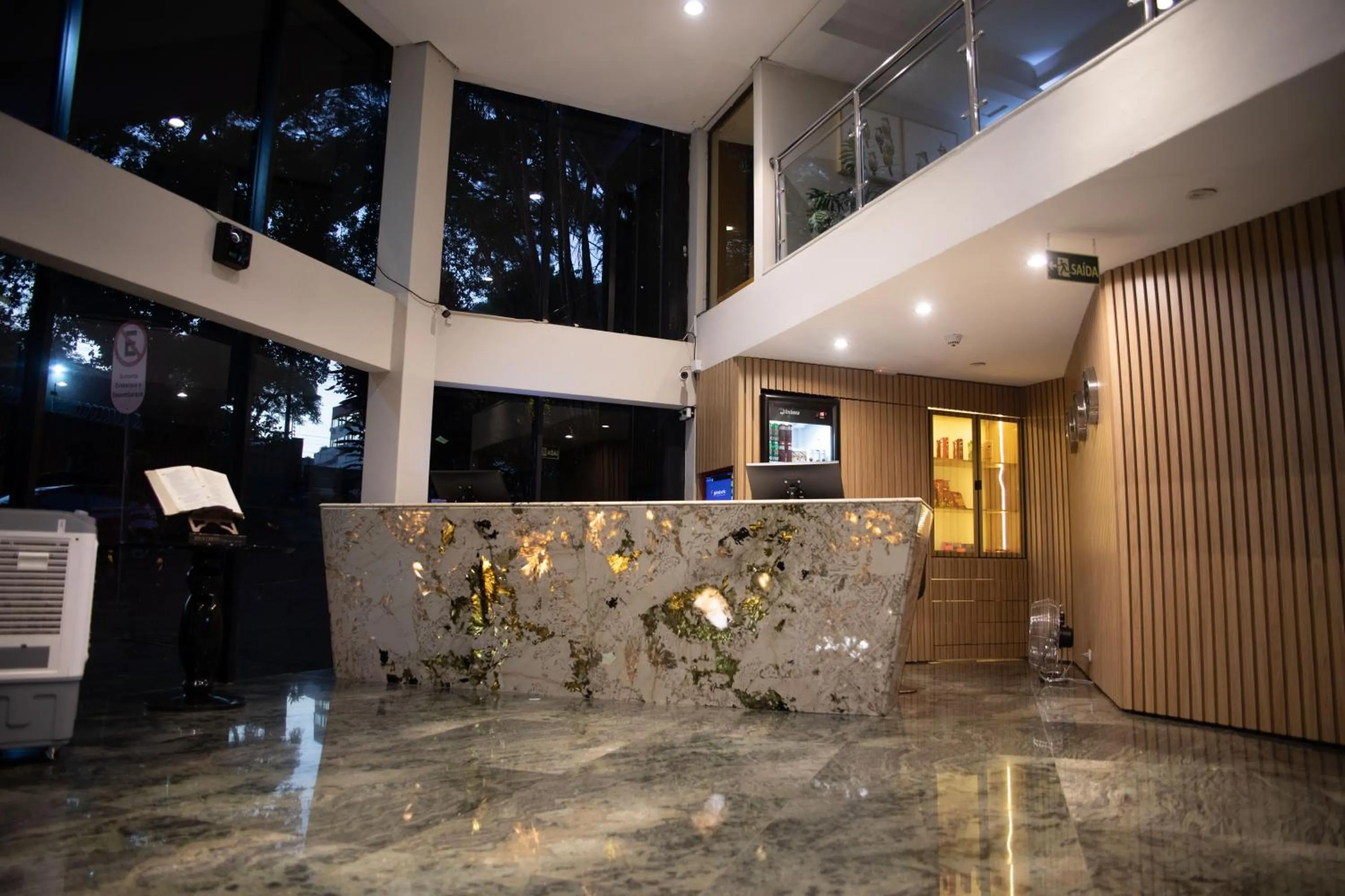 Lobby or reception in Hotel Portinari Centro