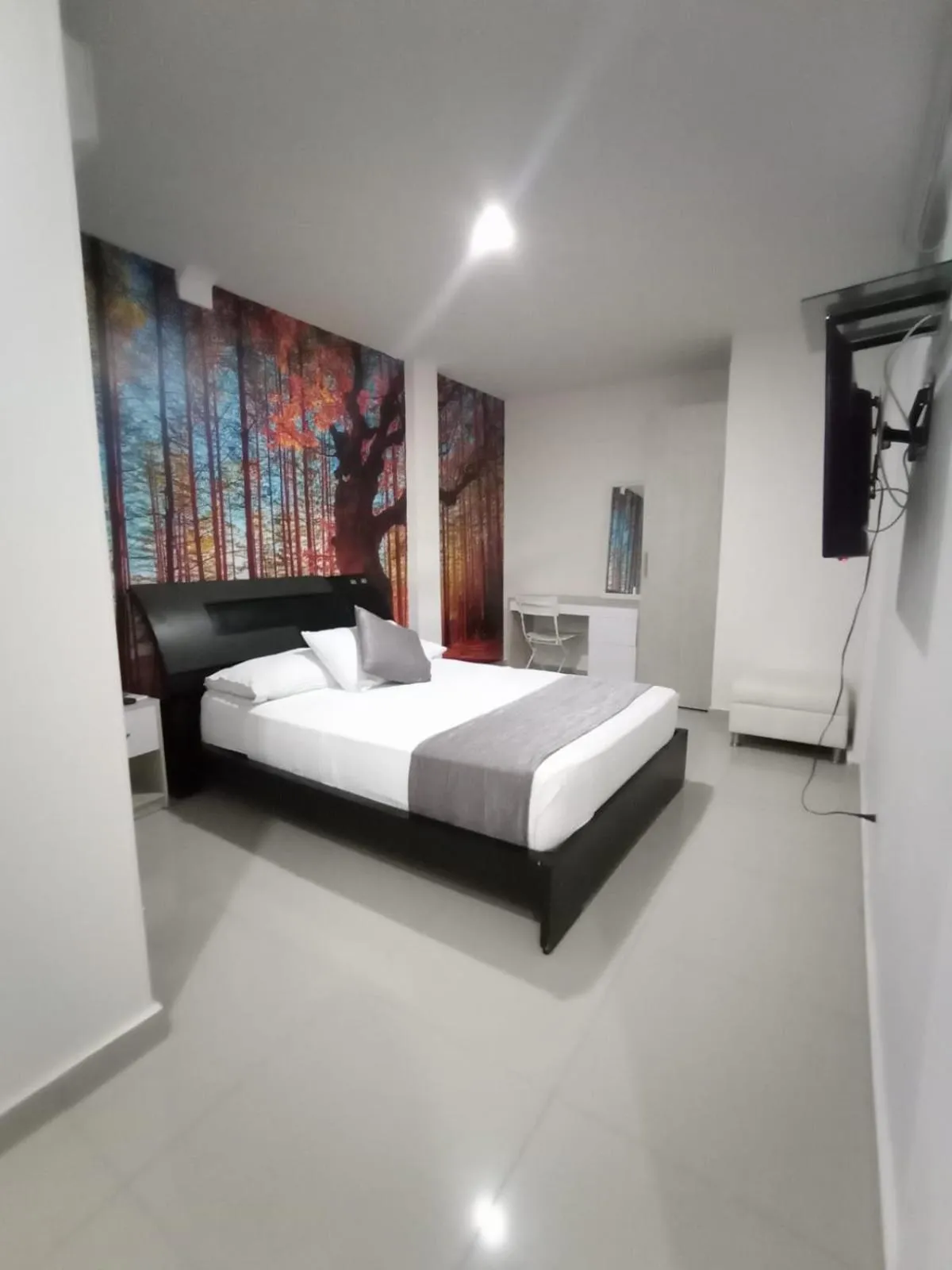 Bed in Hotel Granada Loft