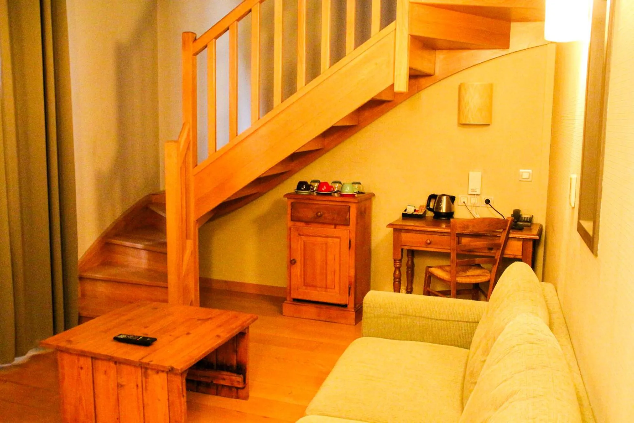 Seating area in Hôtel La Riviera Victoria