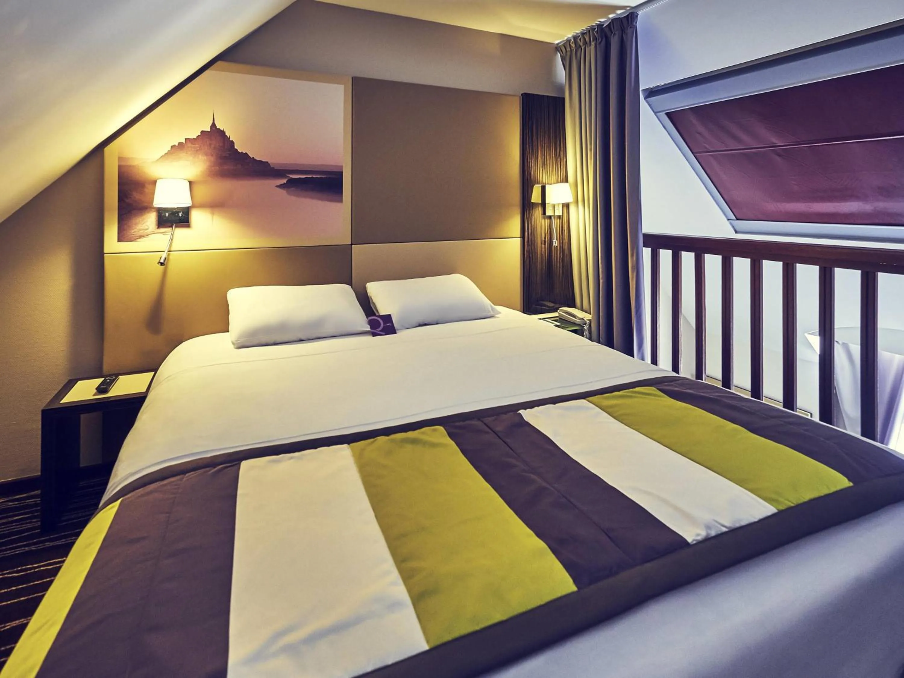 Bedroom, Bed in Mercure Granville Le Grand Large