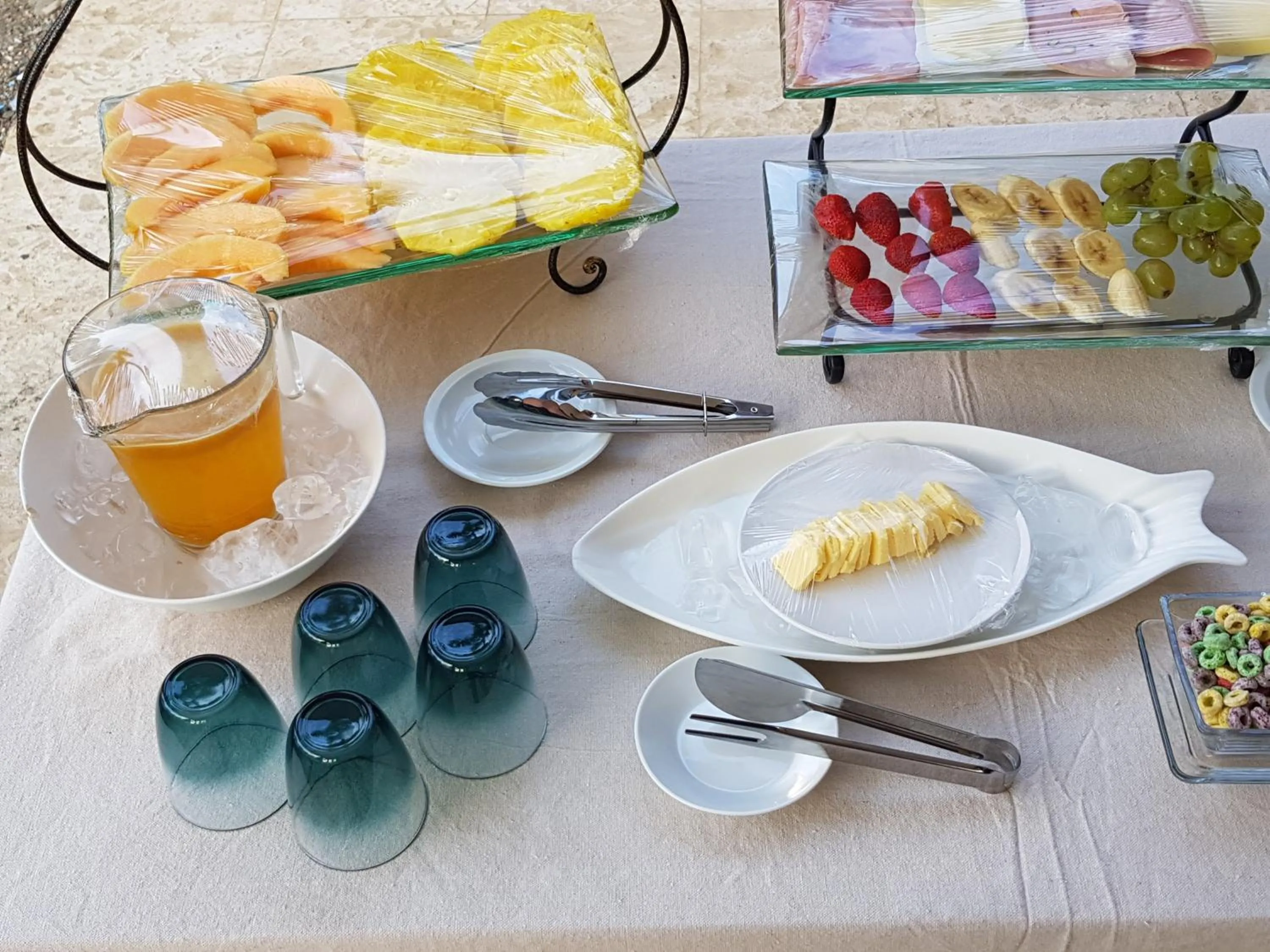 Food close-up in Hotel Agua Dulce
