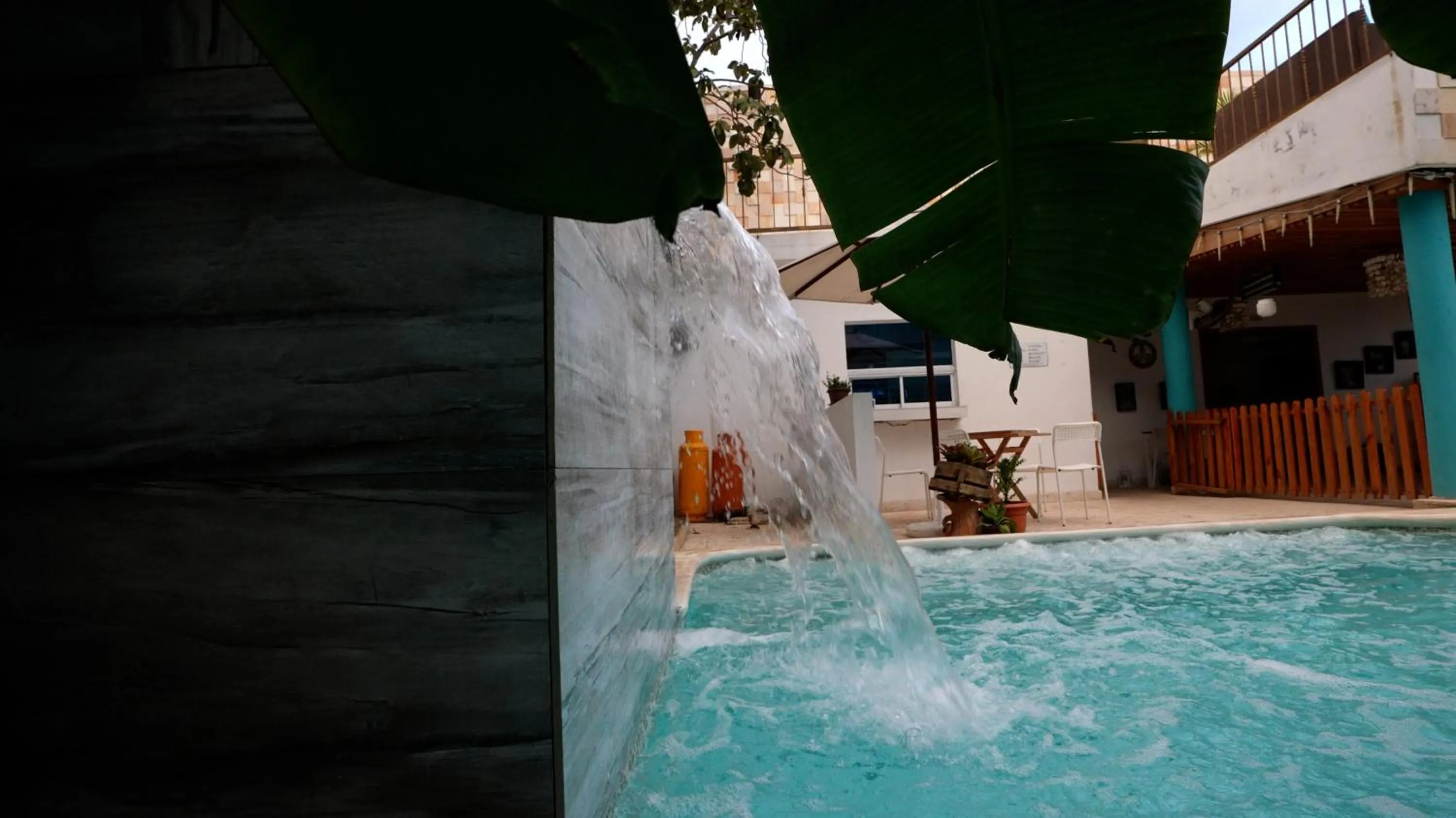 Swimming pool in Hotel Agua Dulce
